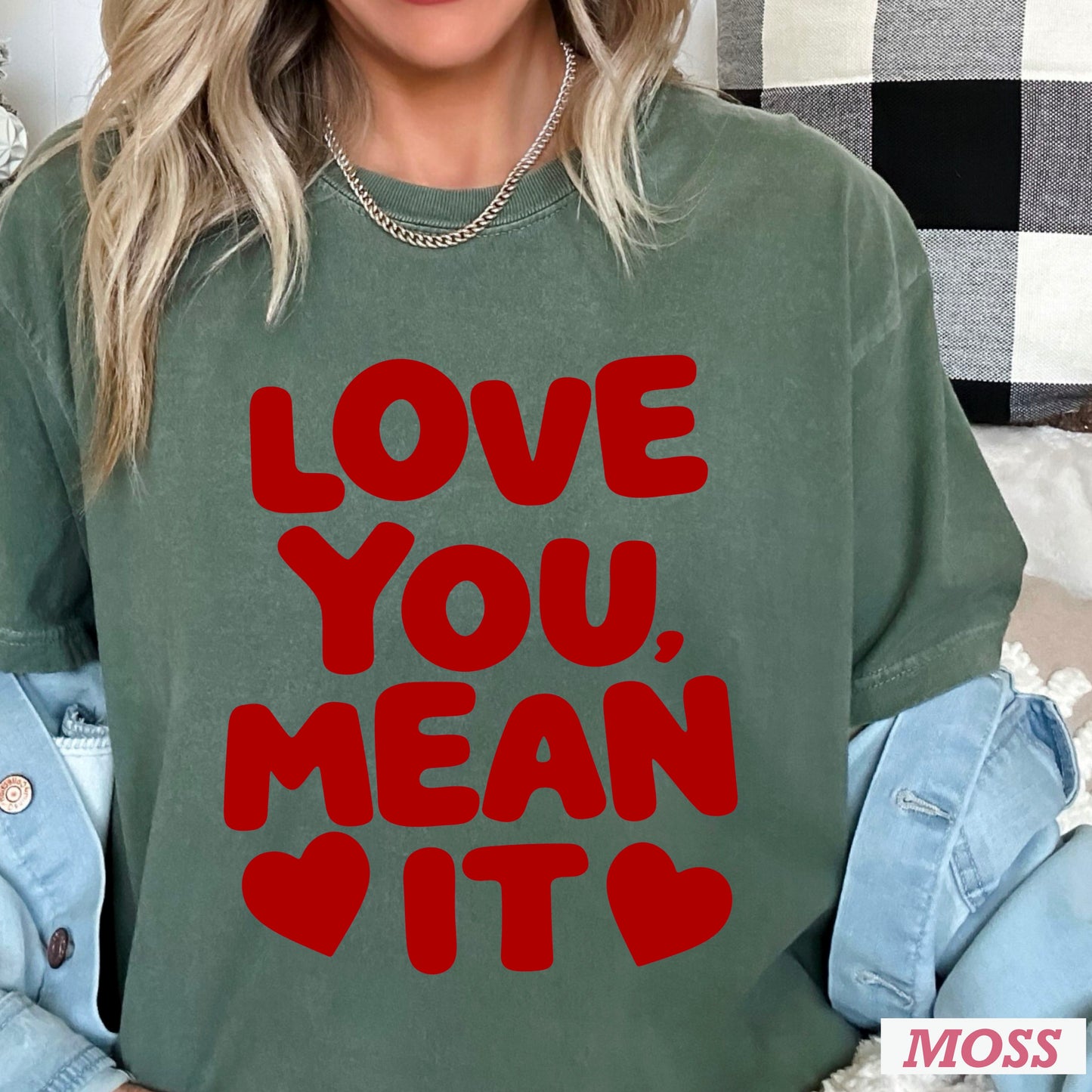 Love Is Patient Comfort Color Graphic Tee