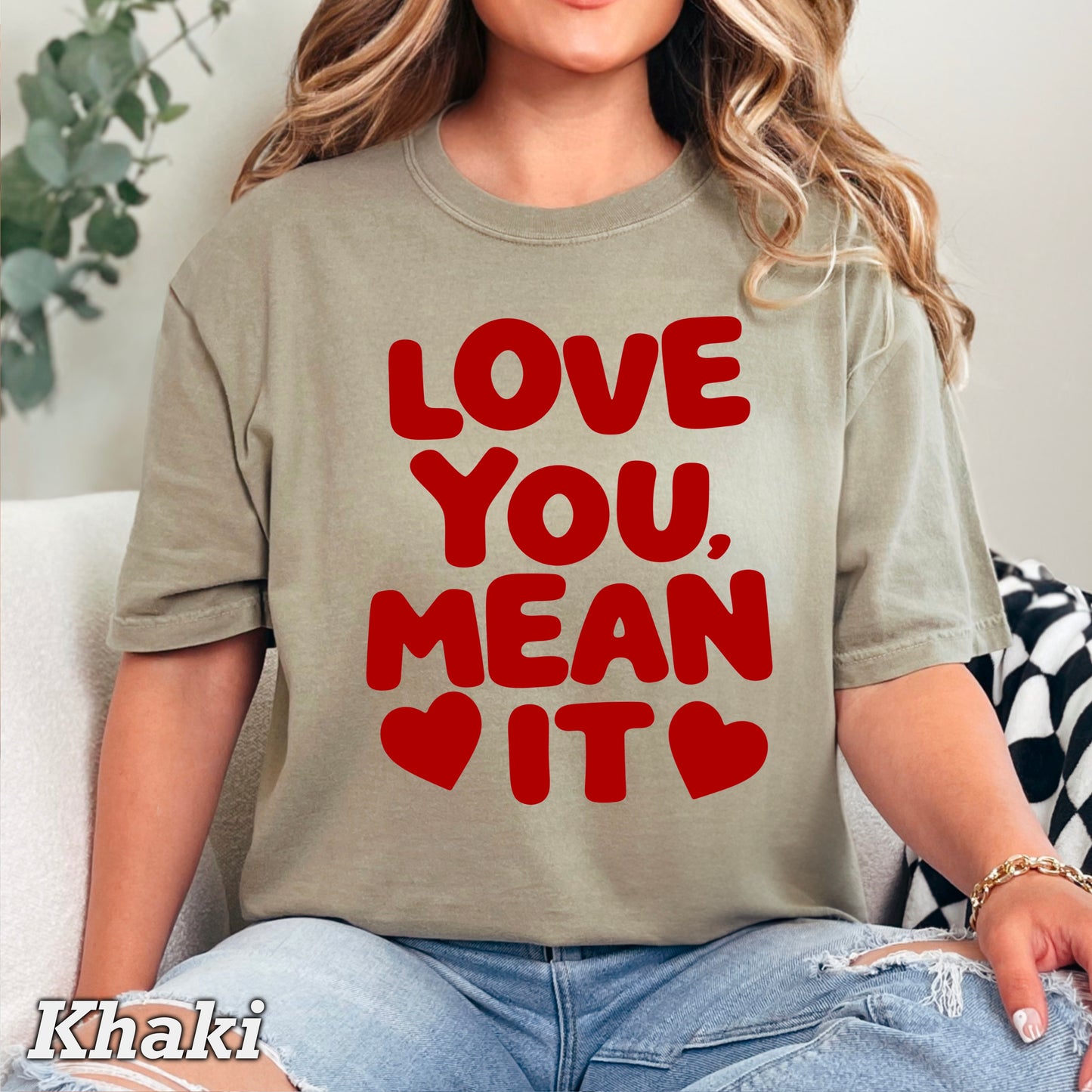 Love Is Patient Comfort Color Graphic Tee