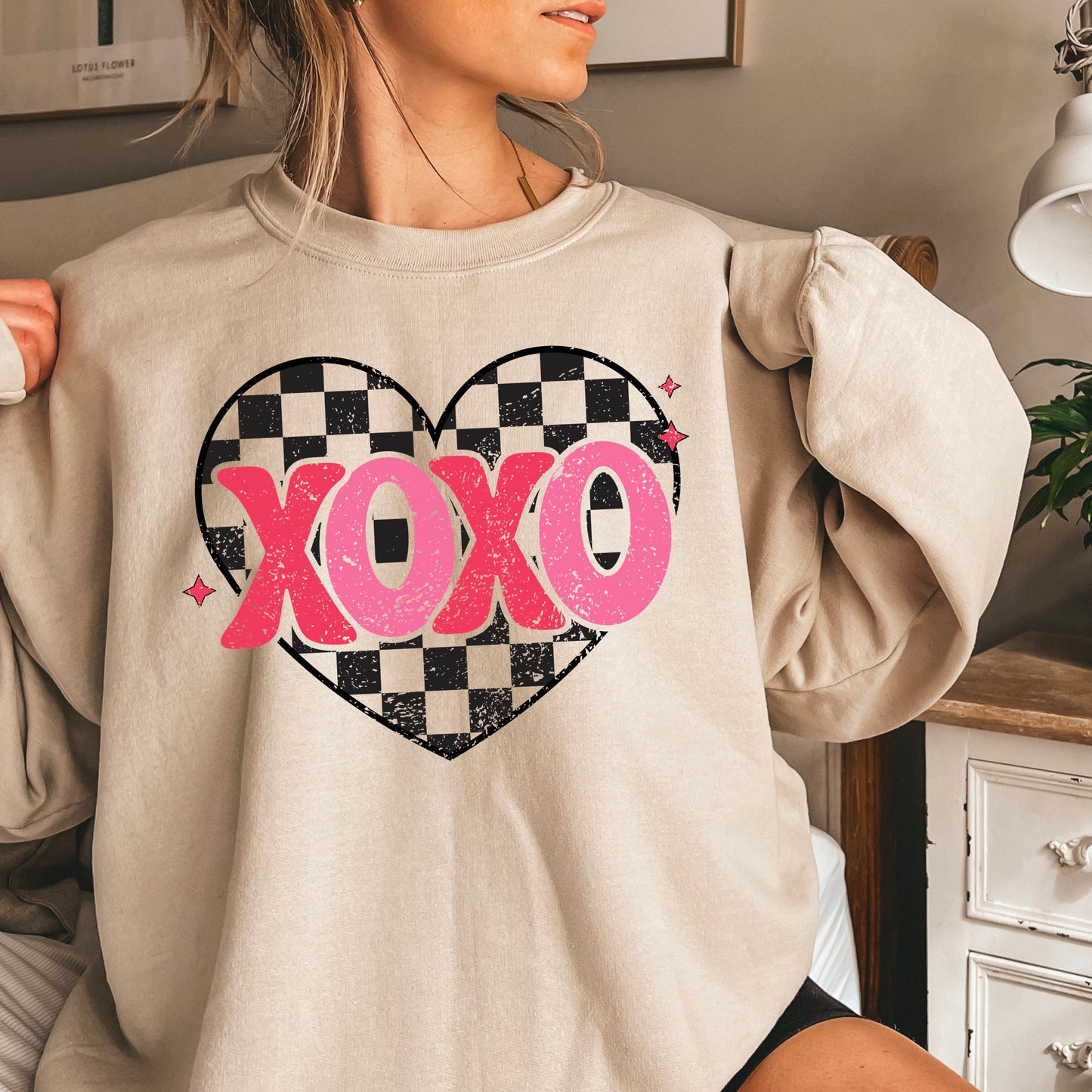 Xoxo  Valentine’s Day Crewneck Sweatshirt