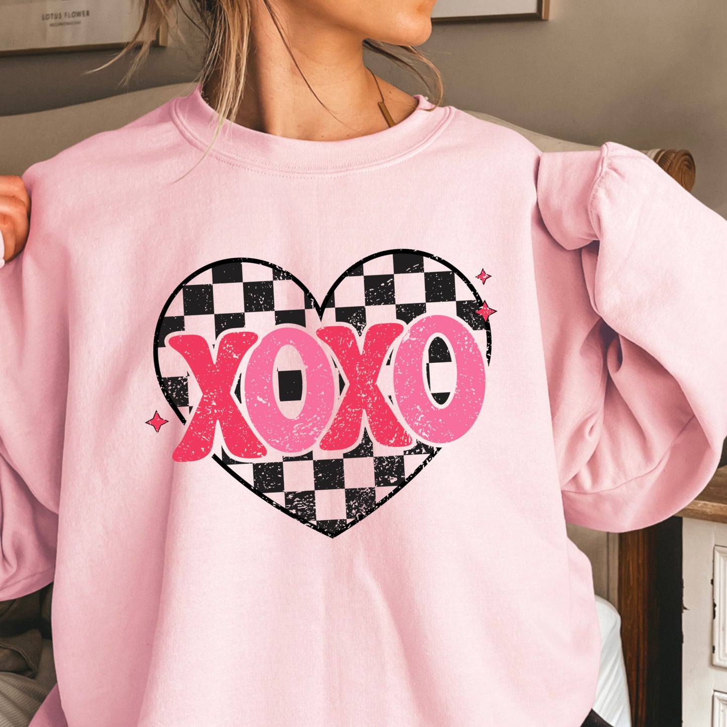 Xoxo  Valentine’s Day Crewneck Sweatshirt