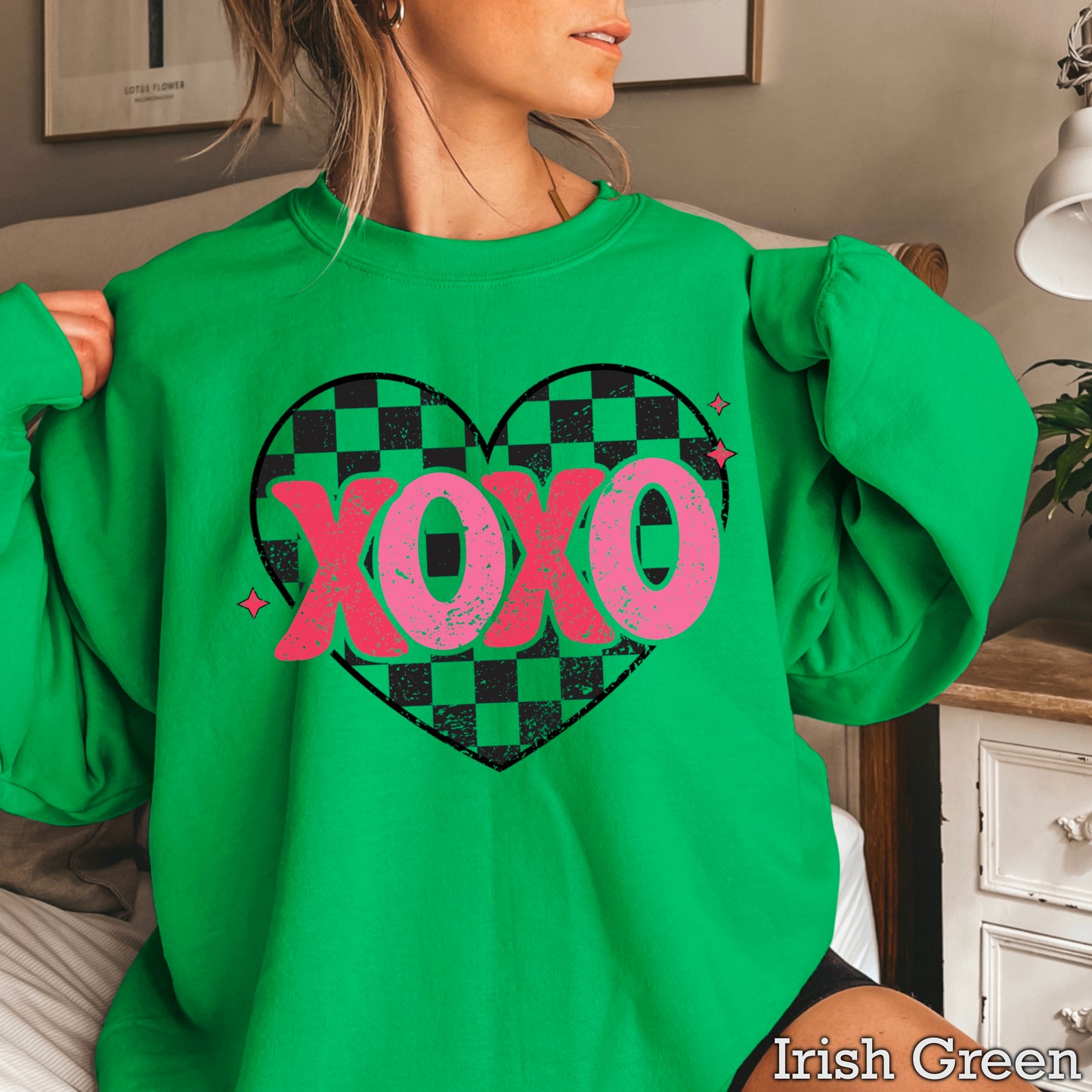 Xoxo  Valentine’s Day Crewneck Sweatshirt