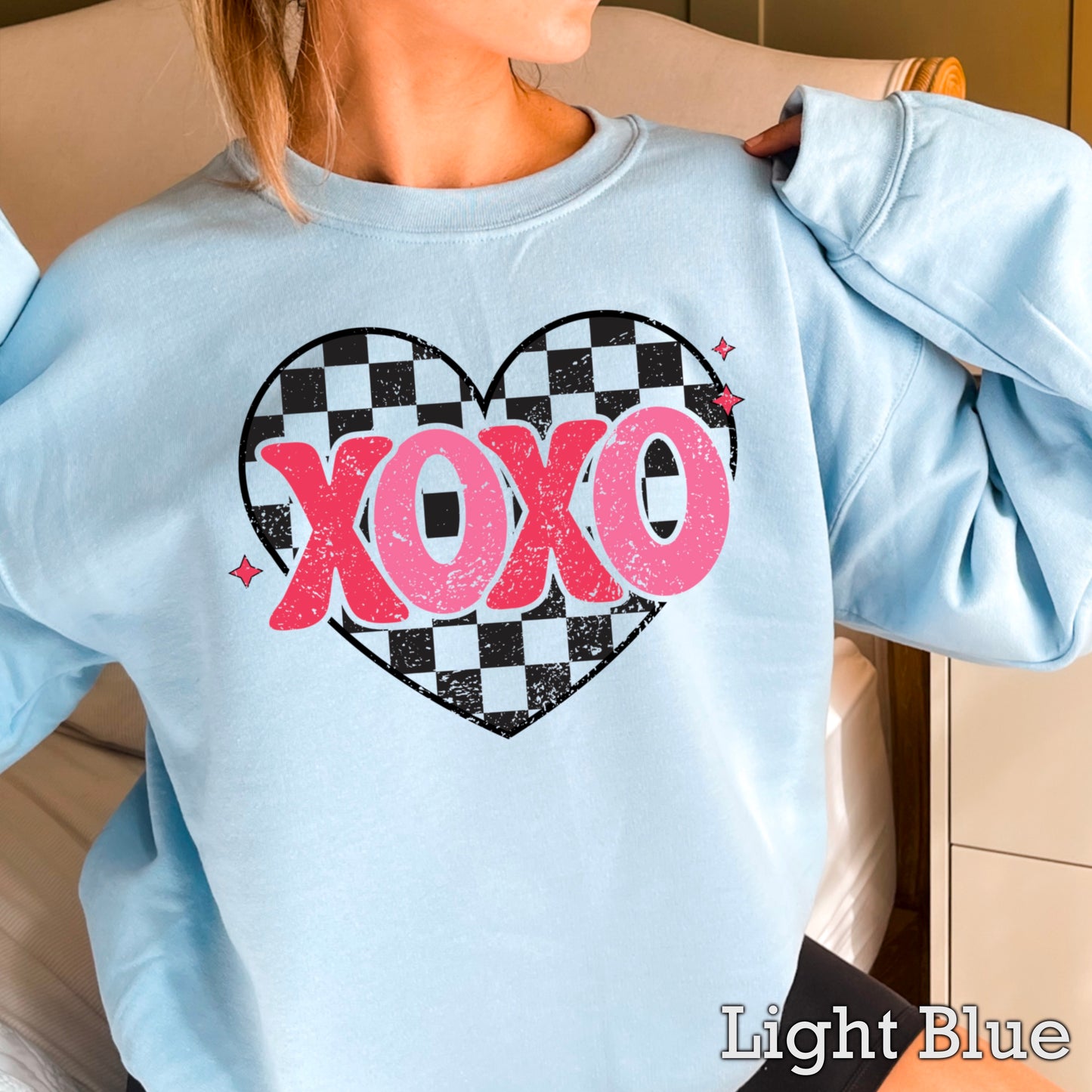 Xoxo  Valentine’s Day Crewneck Sweatshirt