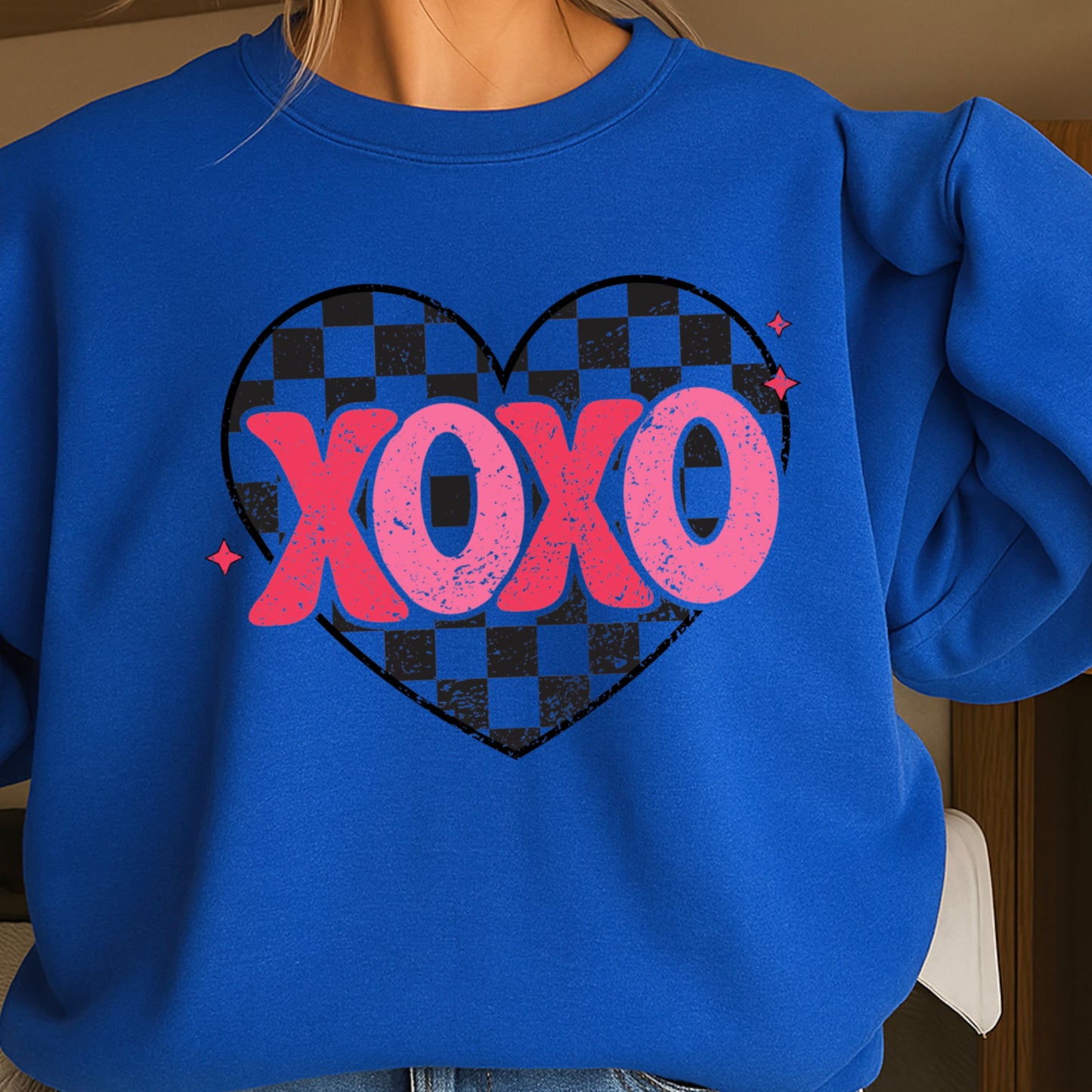 Xoxo  Valentine’s Day Crewneck Sweatshirt
