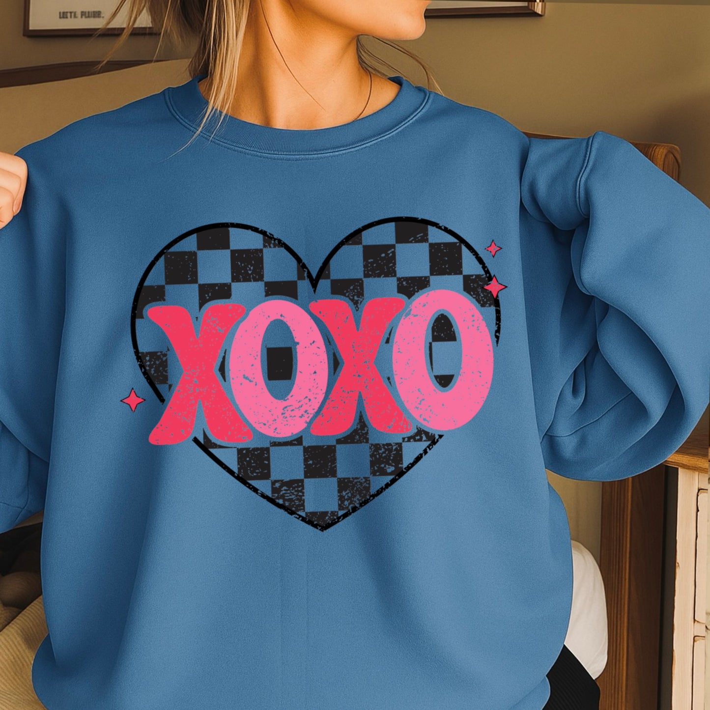 Xoxo  Valentine’s Day Crewneck Sweatshirt
