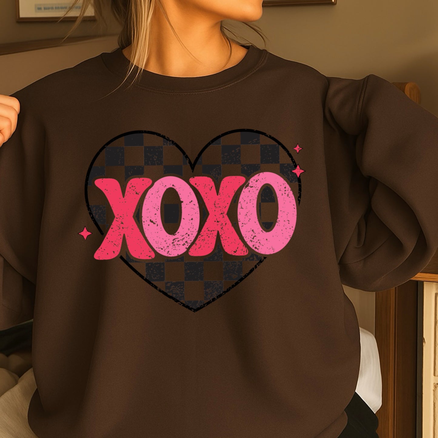 Xoxo  Valentine’s Day Crewneck Sweatshirt