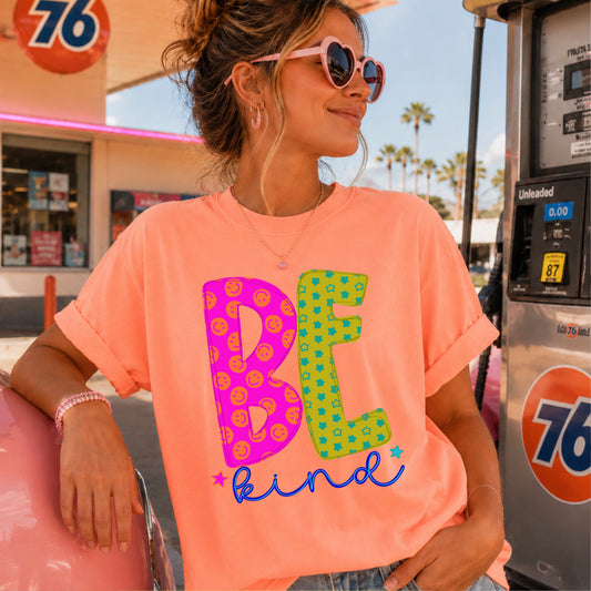 Be Kind Comfort Color Graphic Tee