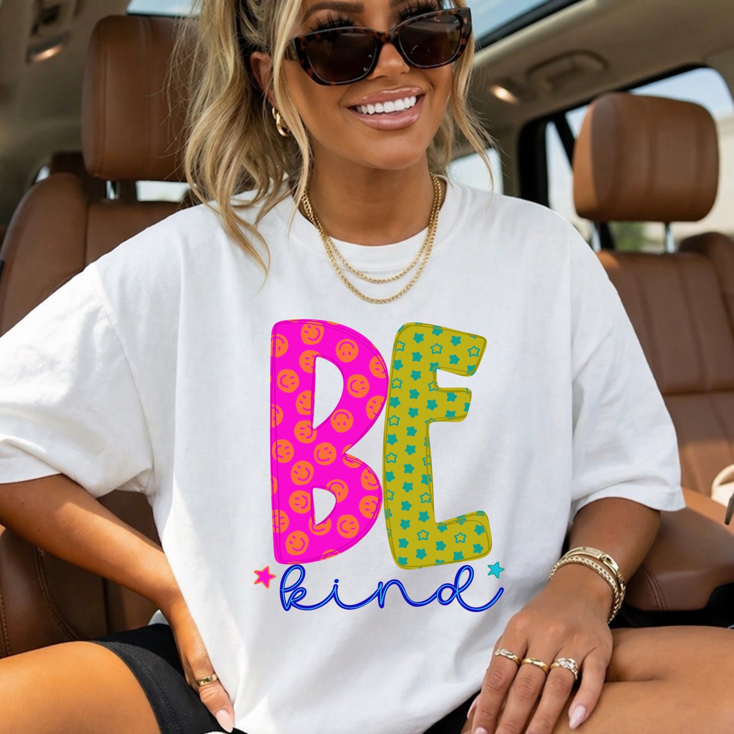 Be Kind Comfort Color Graphic Tee