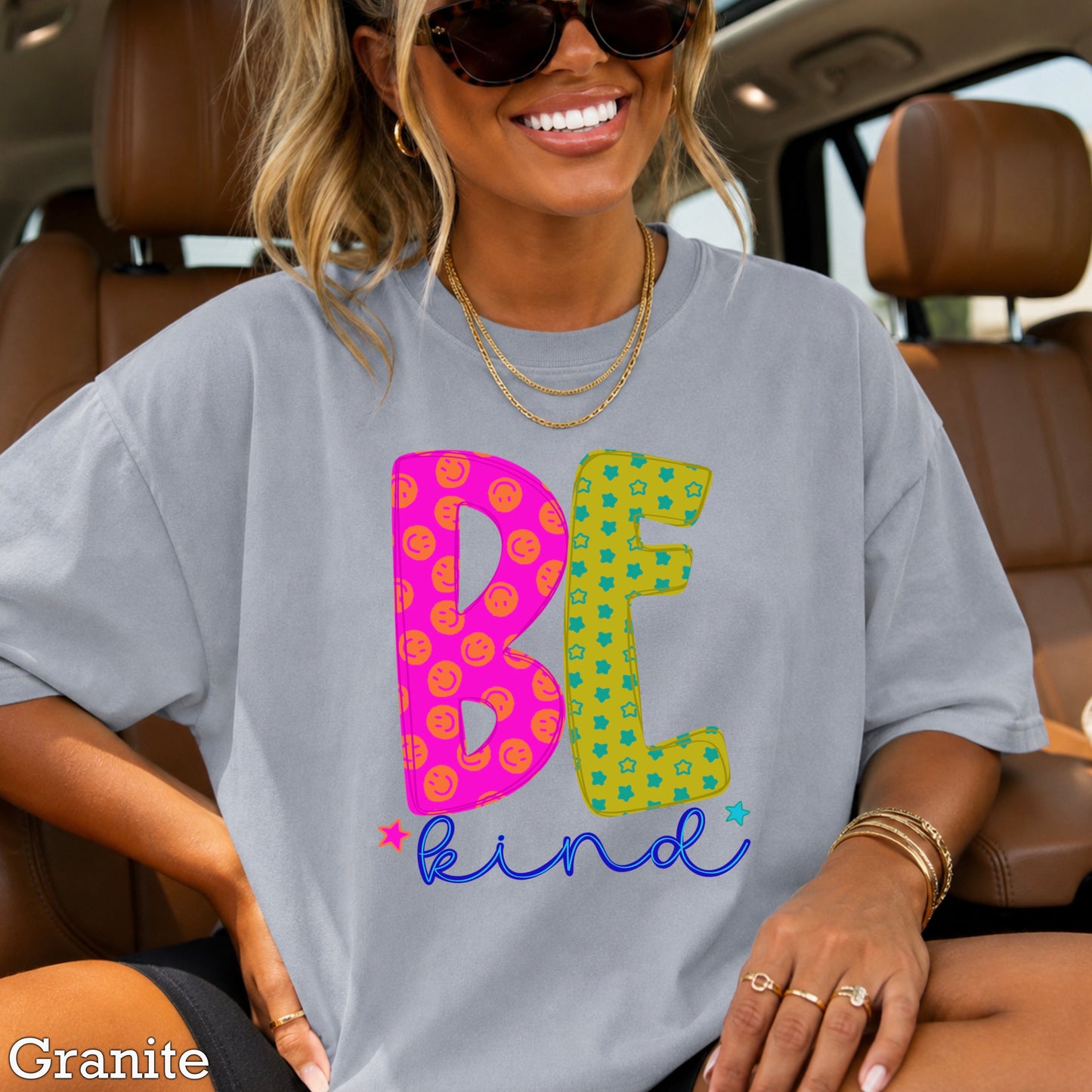 Be Kind Comfort Color Graphic Tee
