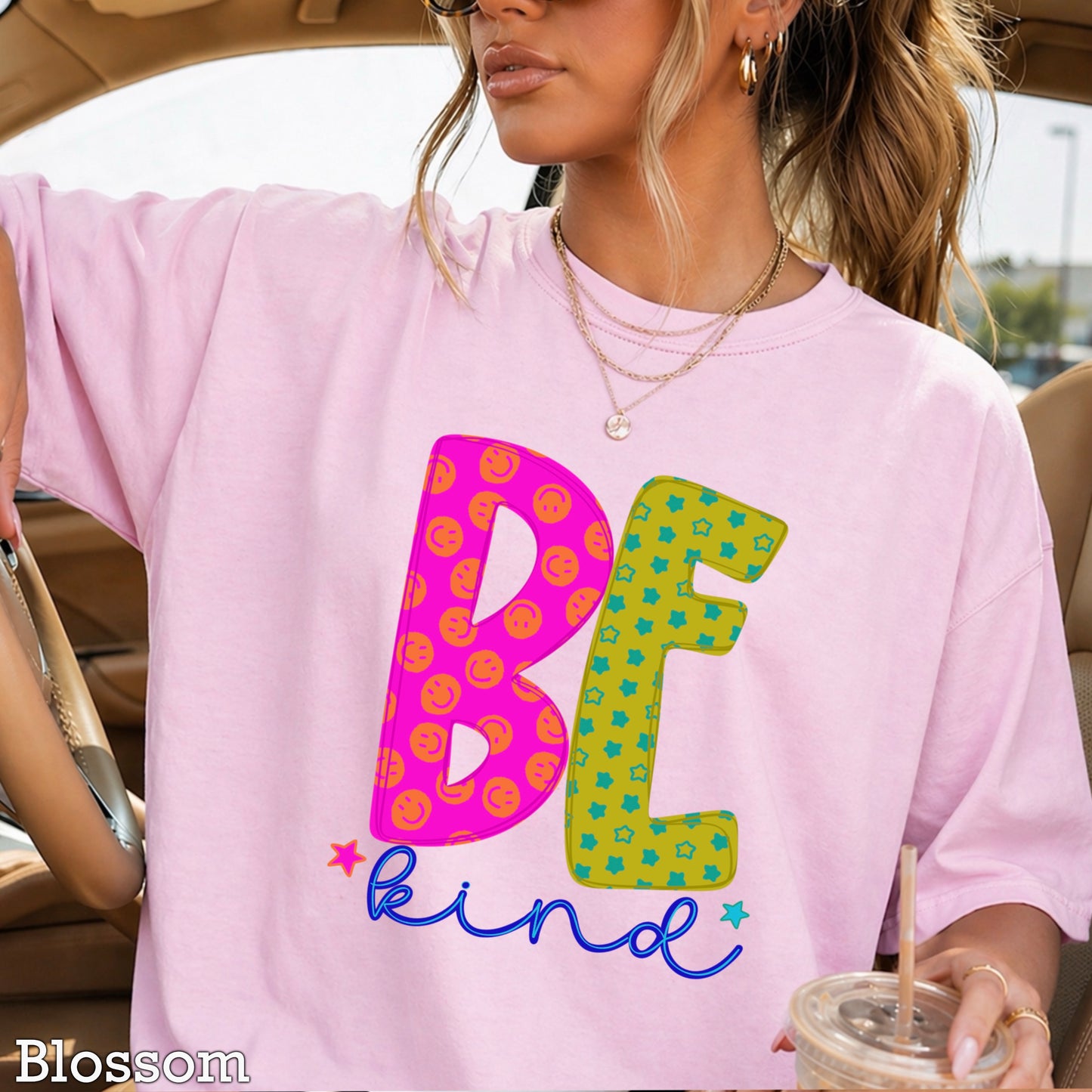 Be Kind Comfort Color Graphic Tee