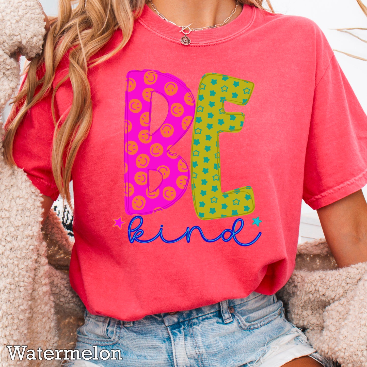 Be Kind Comfort Color Graphic Tee