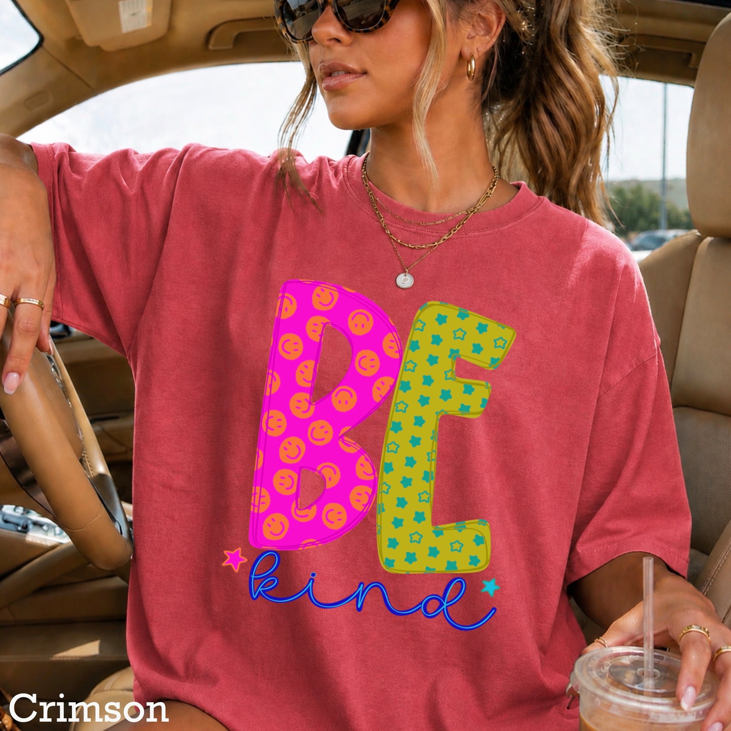 Be Kind Comfort Color Graphic Tee