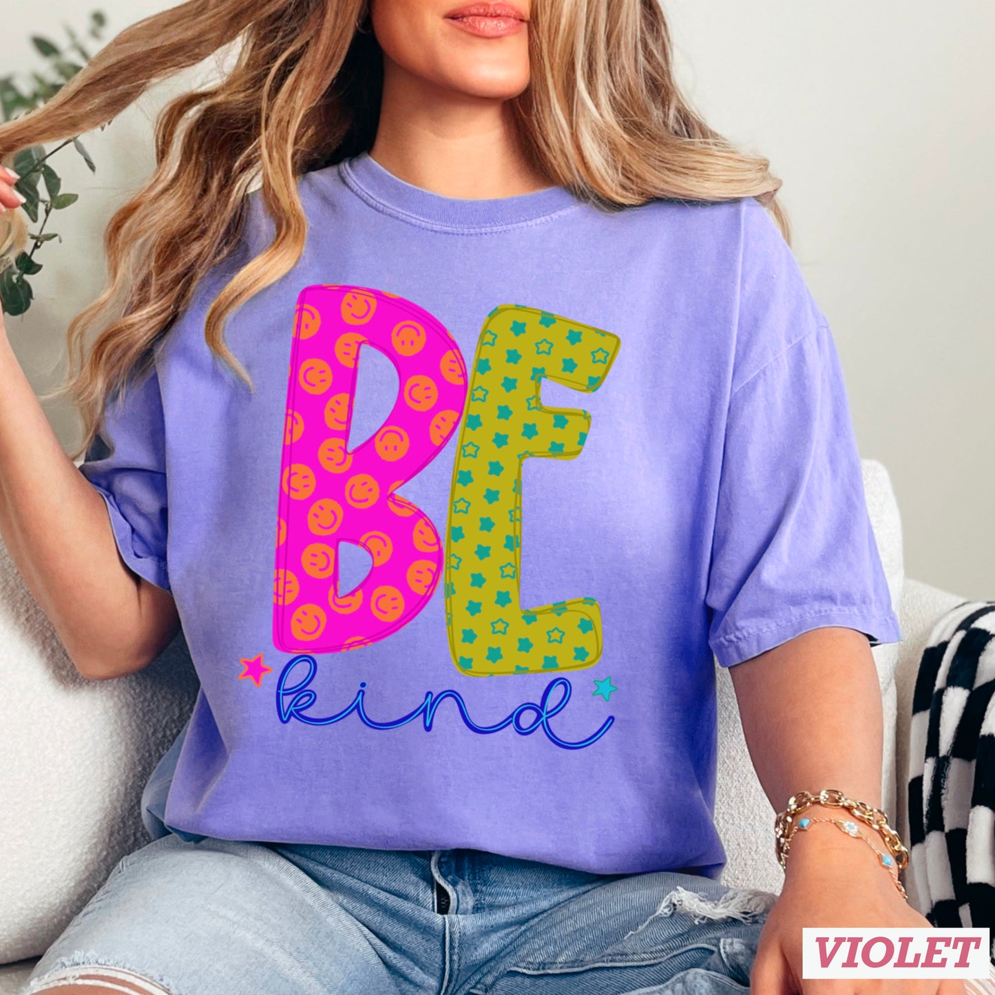 Be Kind Comfort Color Graphic Tee
