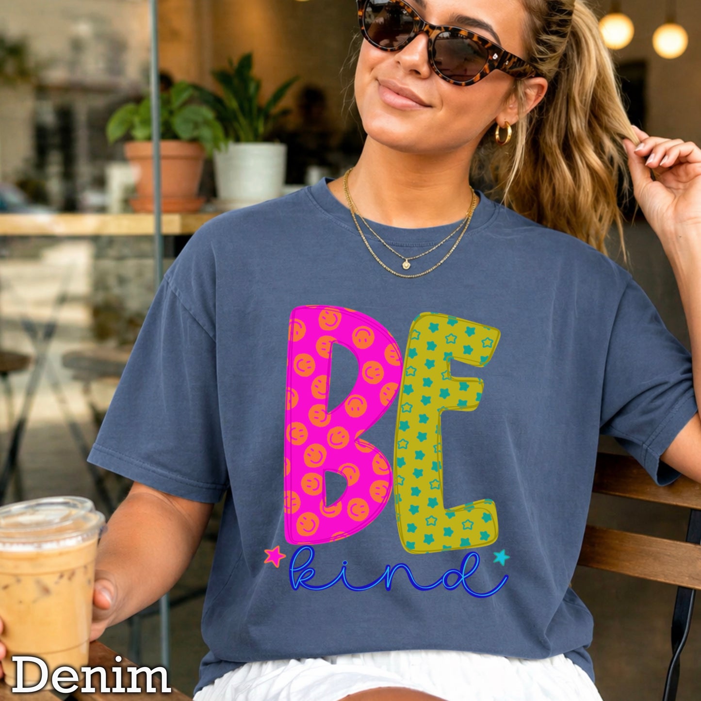 Be Kind Comfort Color Graphic Tee