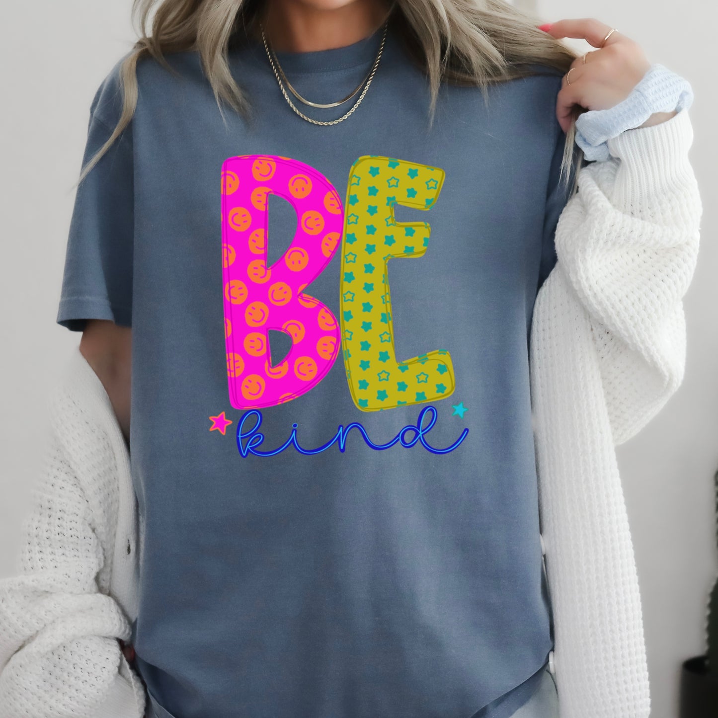 Be Kind Comfort Color Graphic Tee