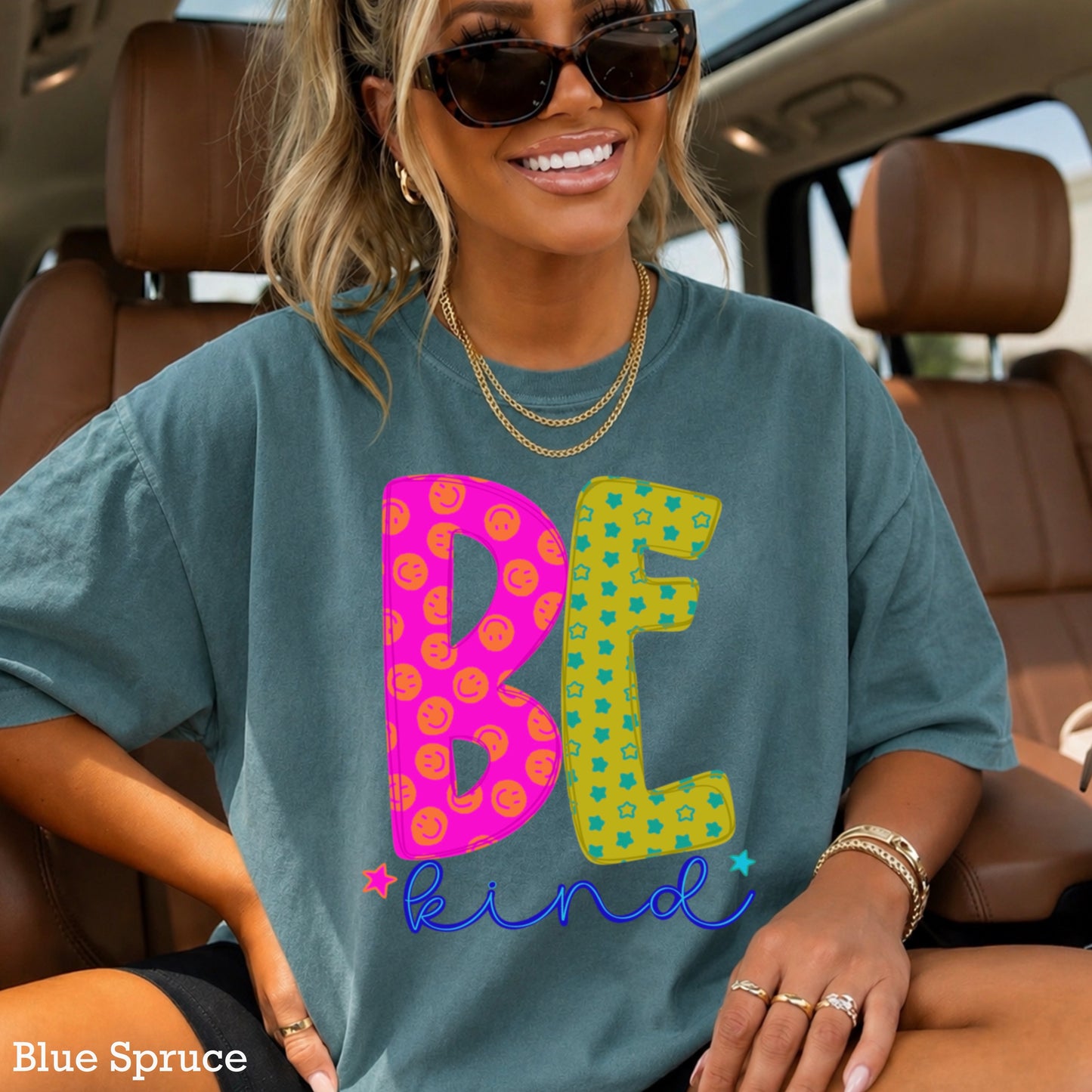 Be Kind Comfort Color Graphic Tee