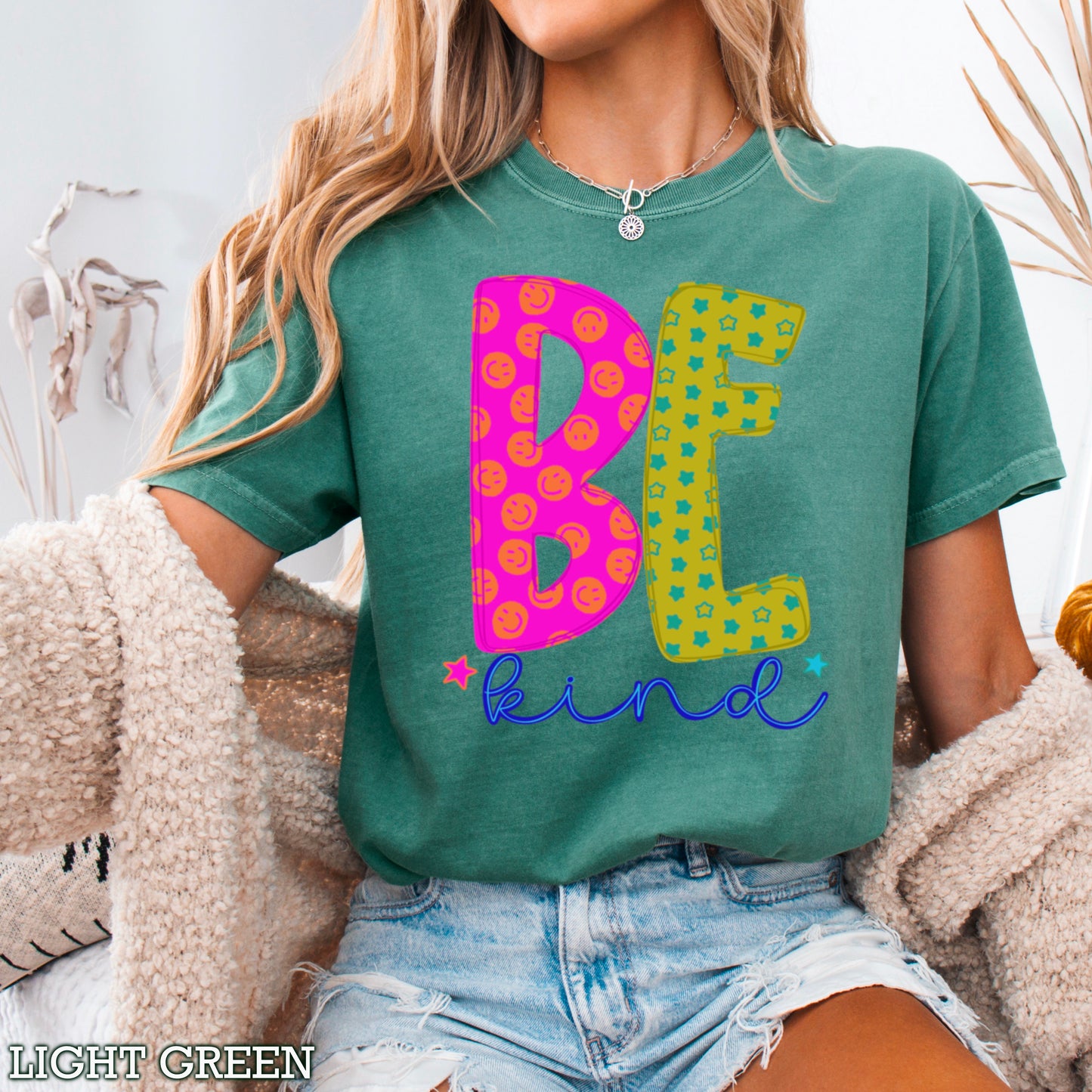 Be Kind Comfort Color Graphic Tee