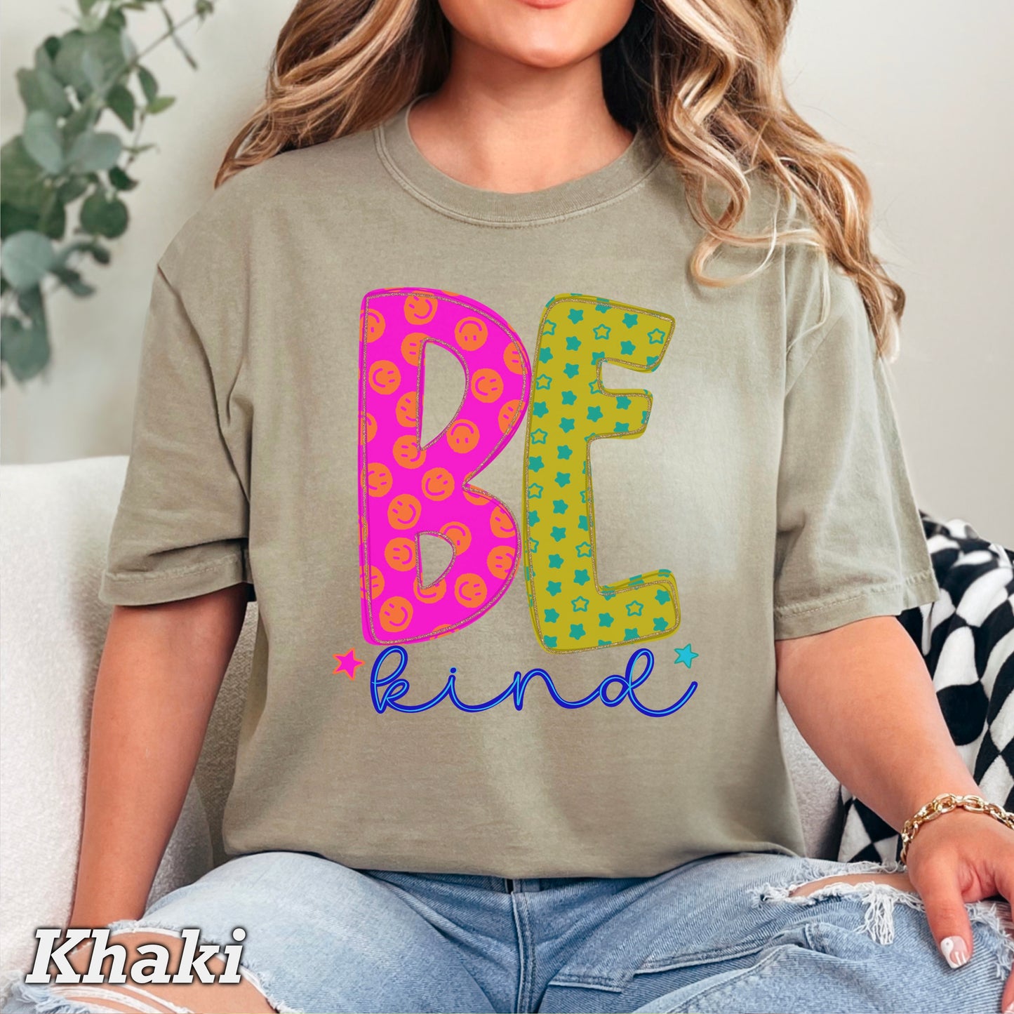 Be Kind Comfort Color Graphic Tee