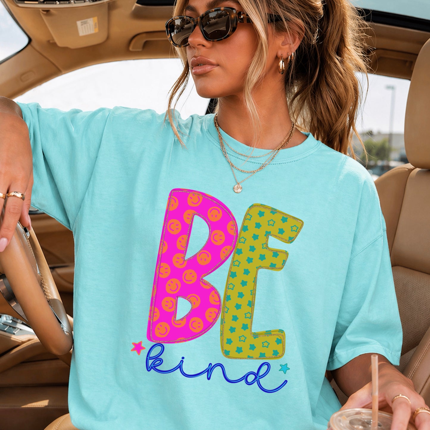 Be Kind Comfort Color Graphic Tee