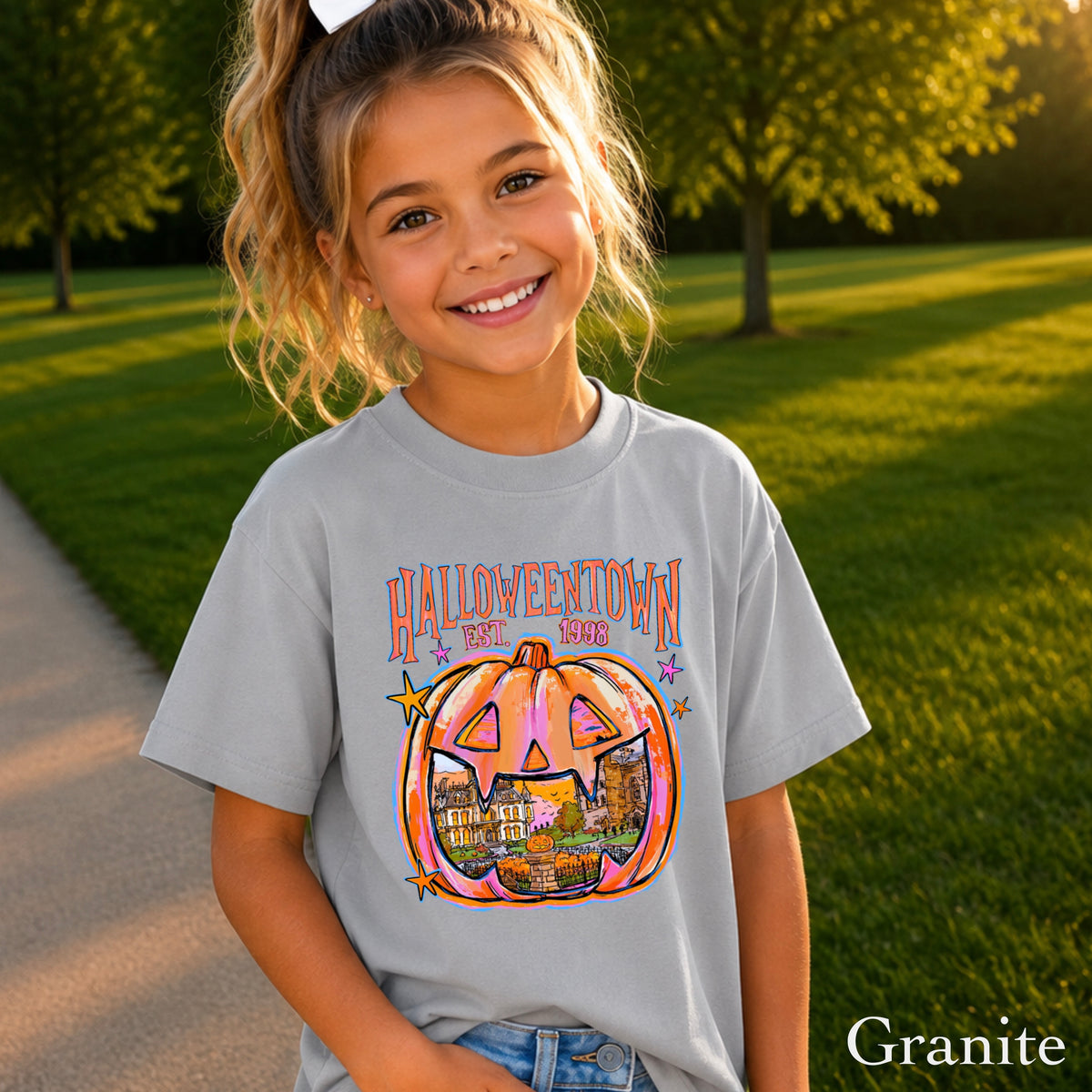 Halloween Youth Comfort Color T-Shirt