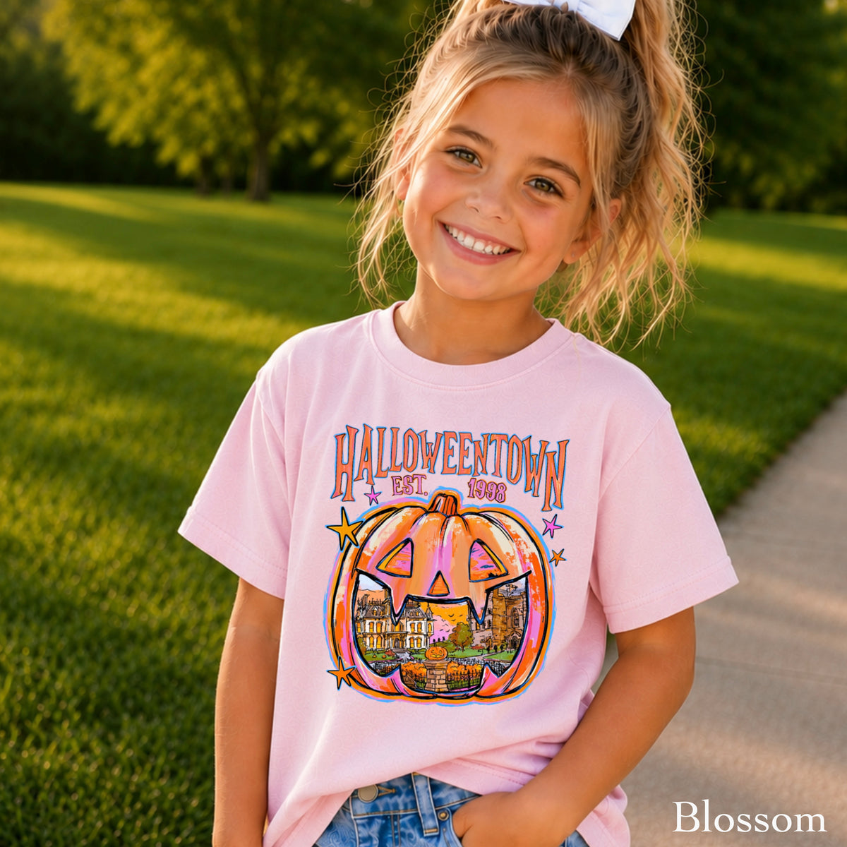 Halloween Youth Comfort Color T-Shirt