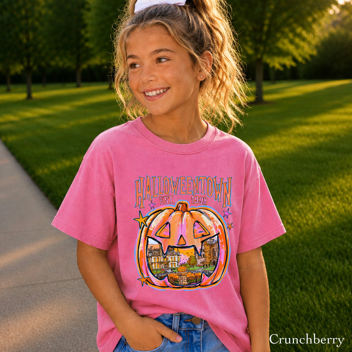 Halloween Youth Comfort Color T-Shirt