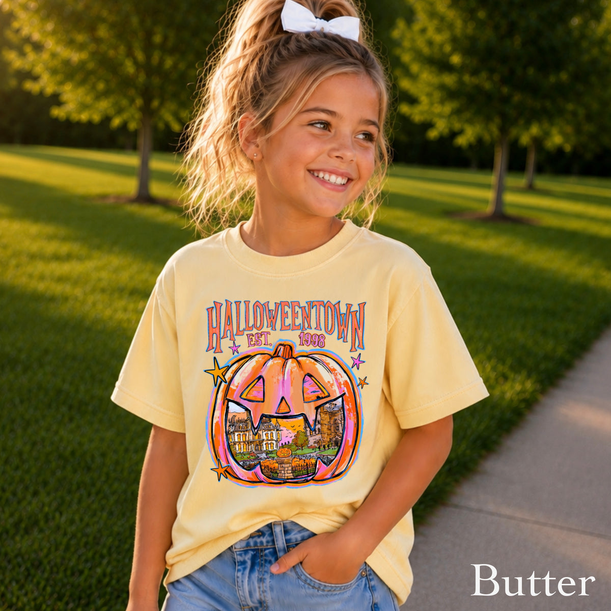 Halloween Youth Comfort Color T-Shirt