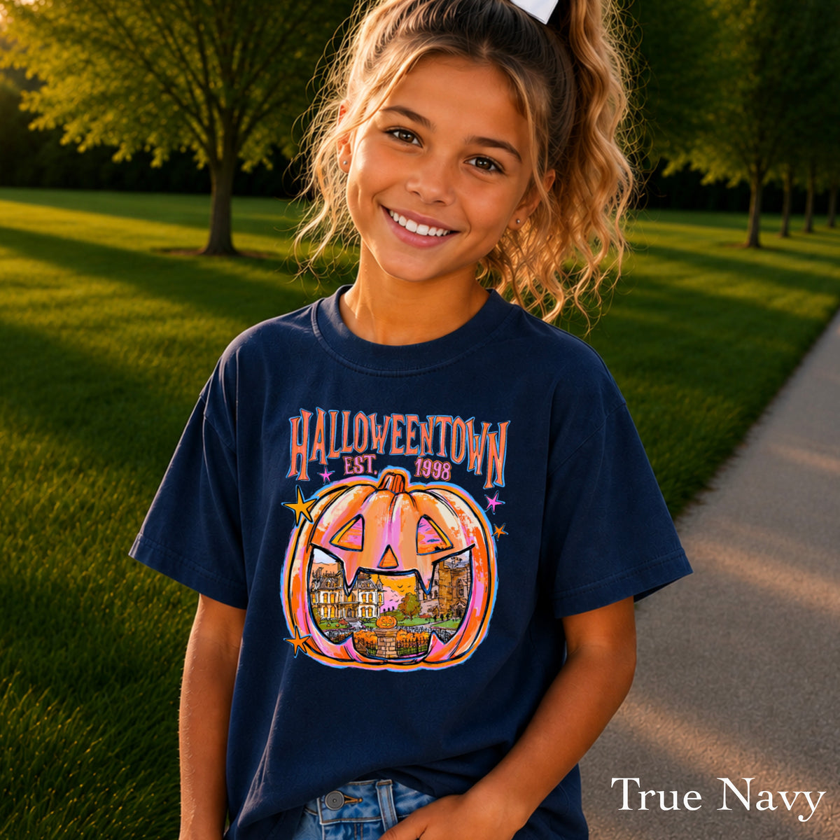 Halloween Youth Comfort Color T-Shirt