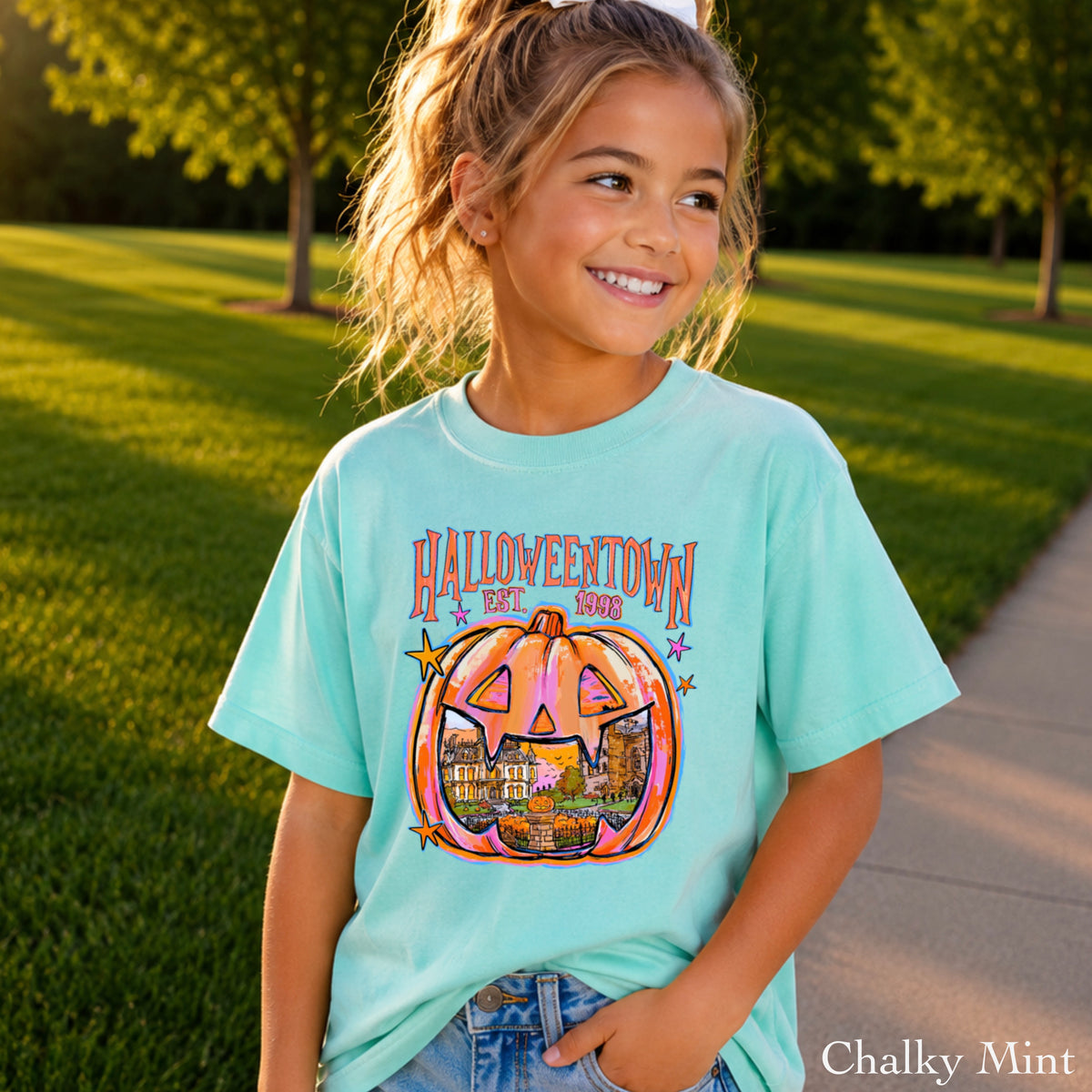 Halloween Youth Comfort Color T-Shirt