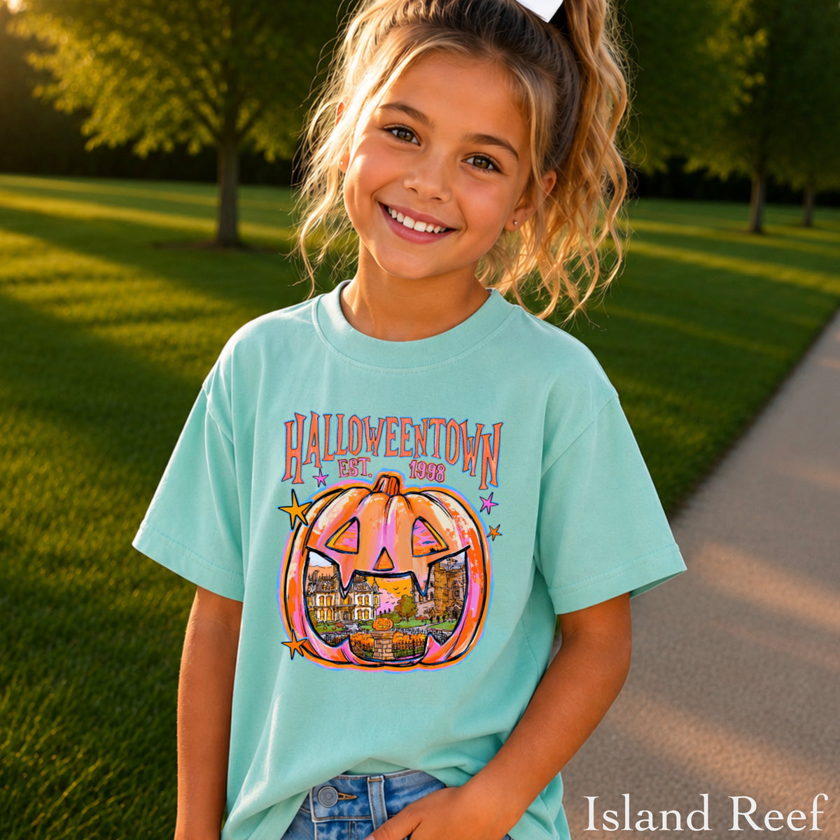 Halloween Youth Comfort Color T-Shirt