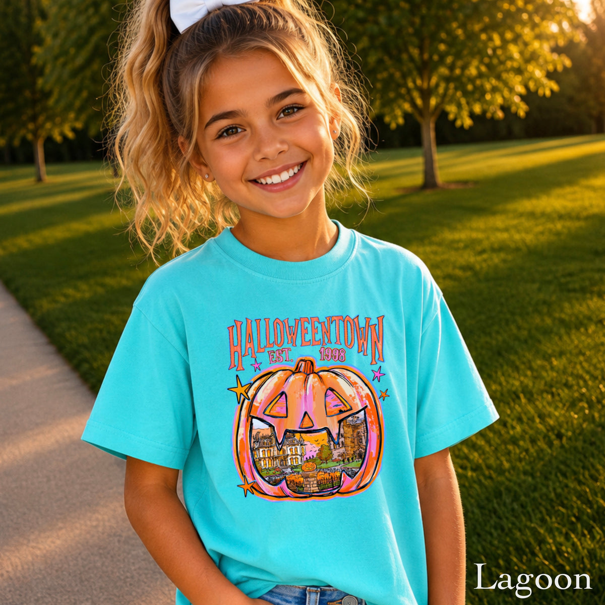 Halloween Youth Comfort Color T-Shirt