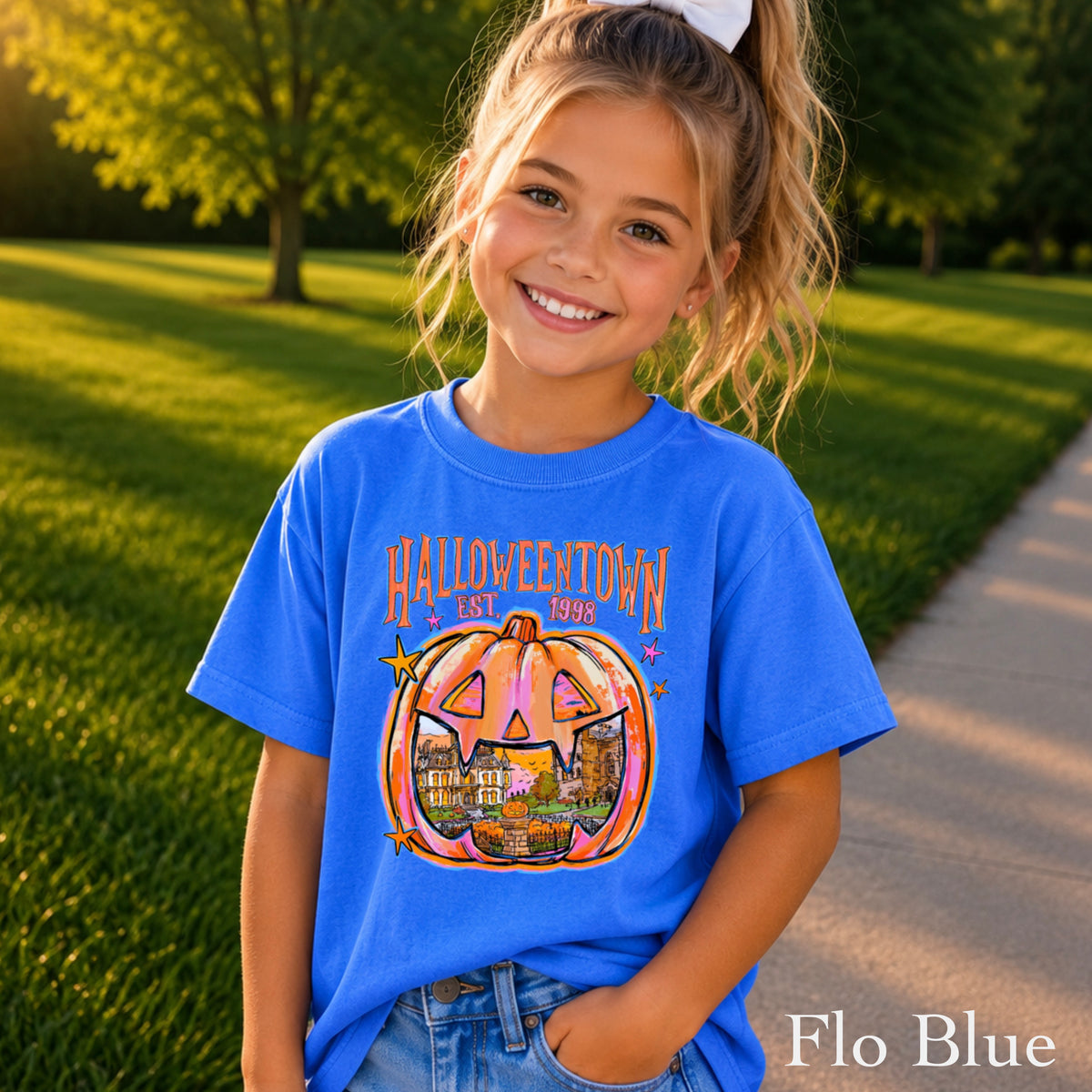 Halloween Youth Comfort Color T-Shirt