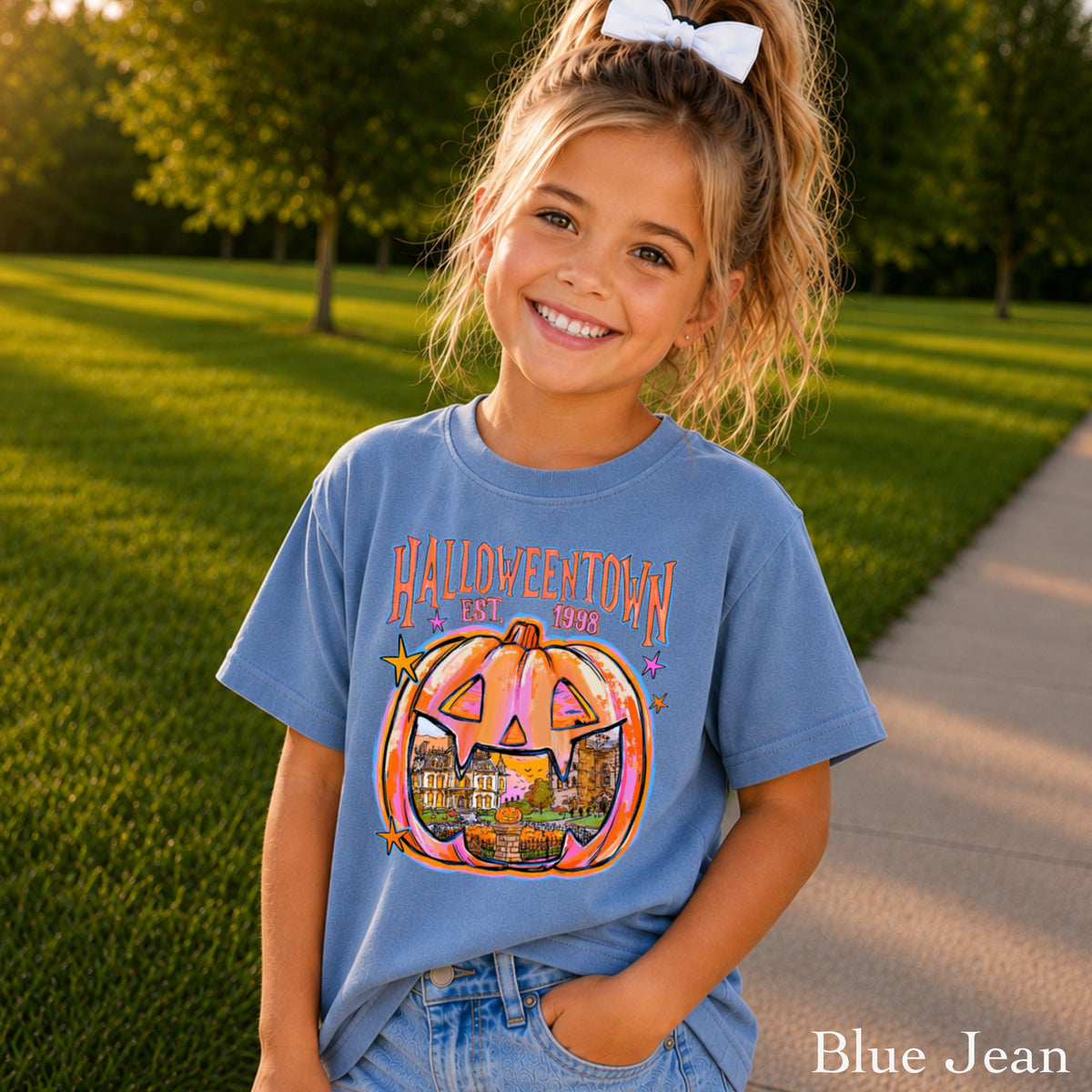 Halloween Youth Comfort Color T-Shirt