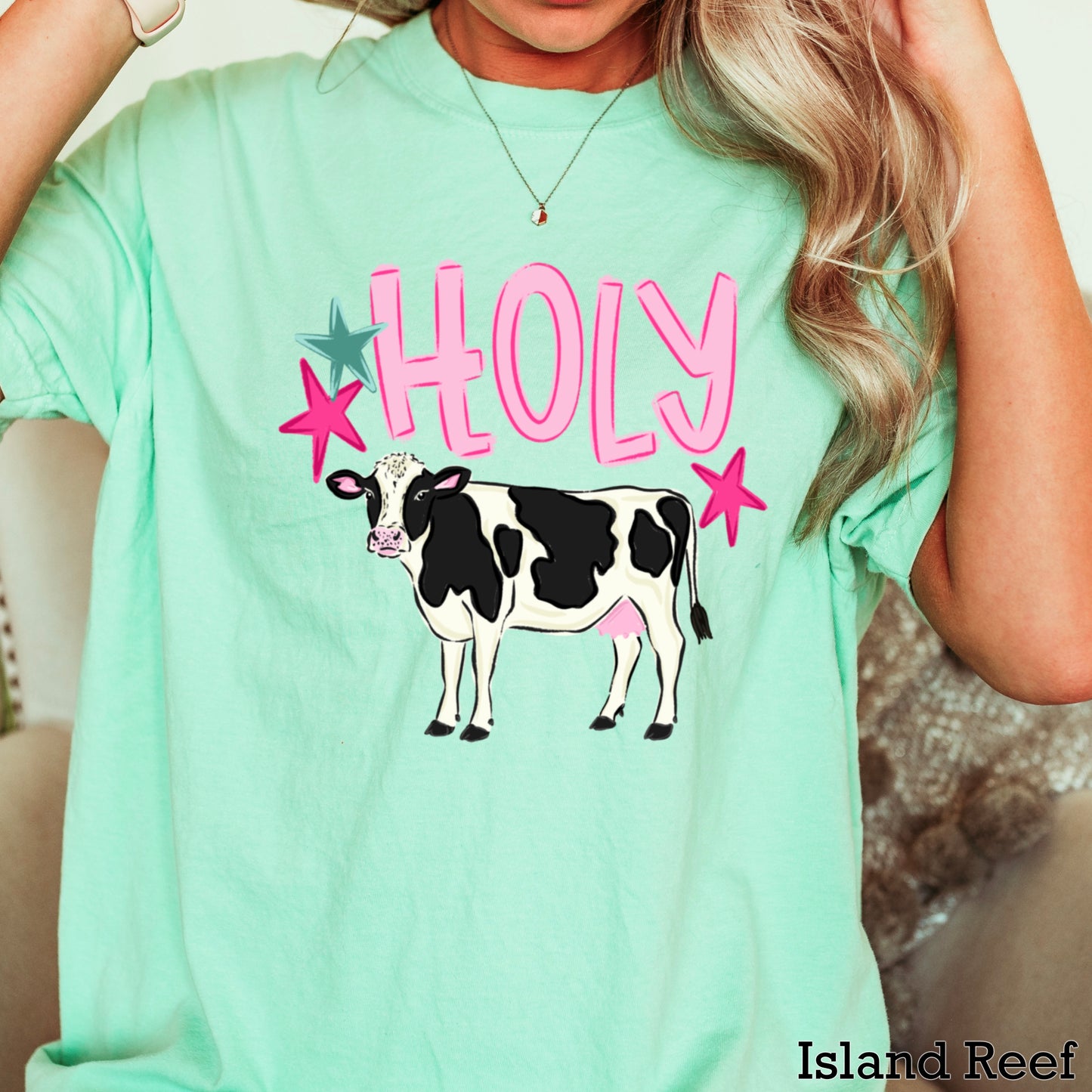 Holy Cow Comfort Color Graphic Tee