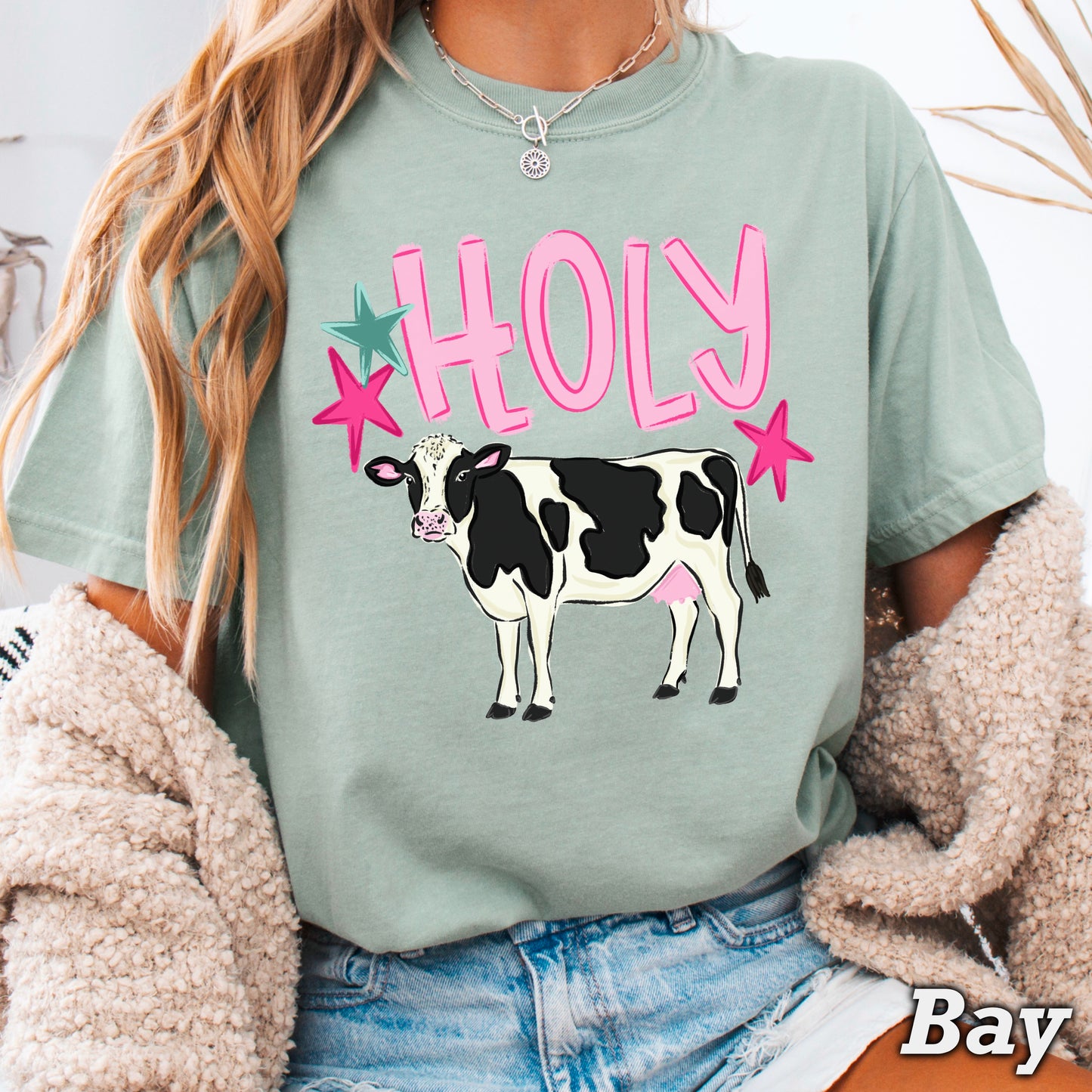 Holy Cow Comfort Color Graphic Tee