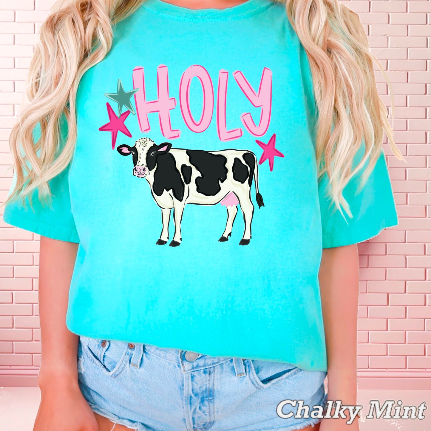 Holy Cow Comfort Color Graphic Tee