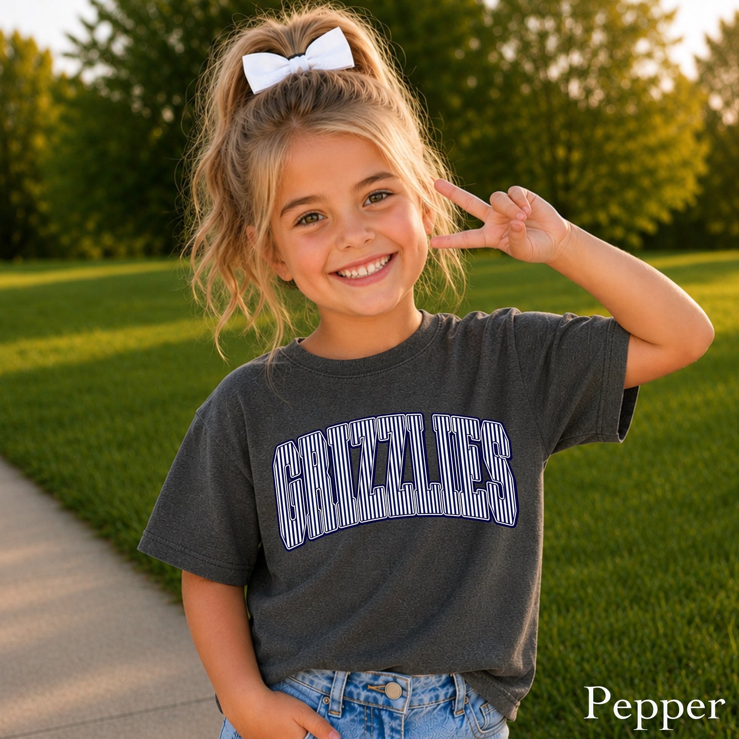 Grizzlies Youth Comfort Color T-Shirt