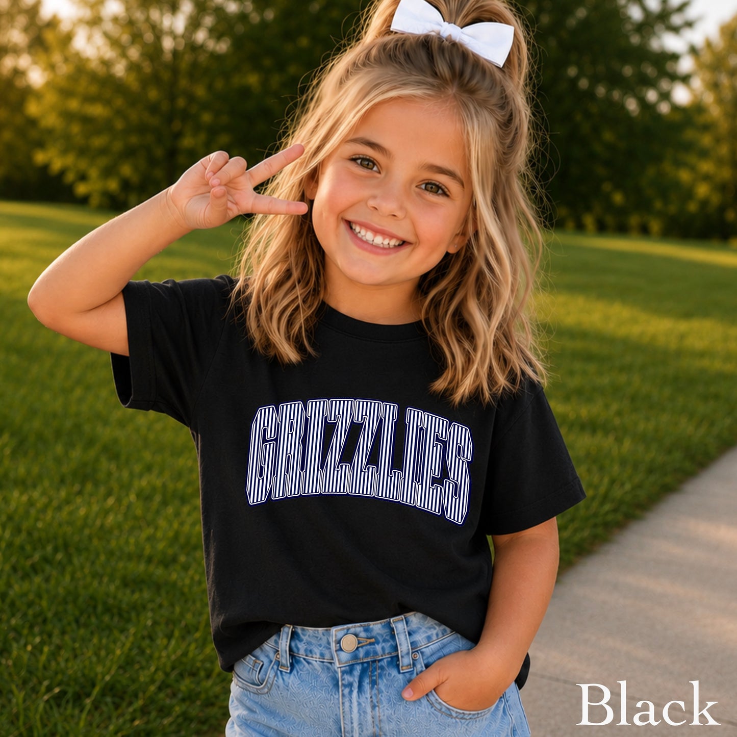 Grizzlies Youth Comfort Color T-Shirt