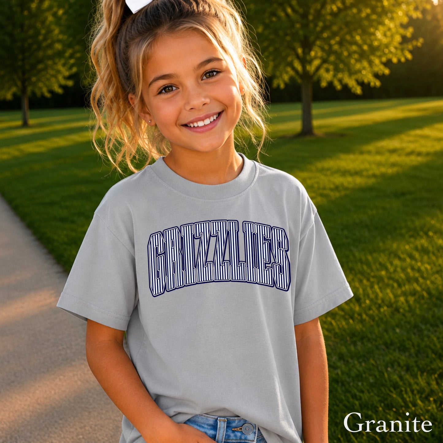 Grizzlies Youth Comfort Color T-Shirt