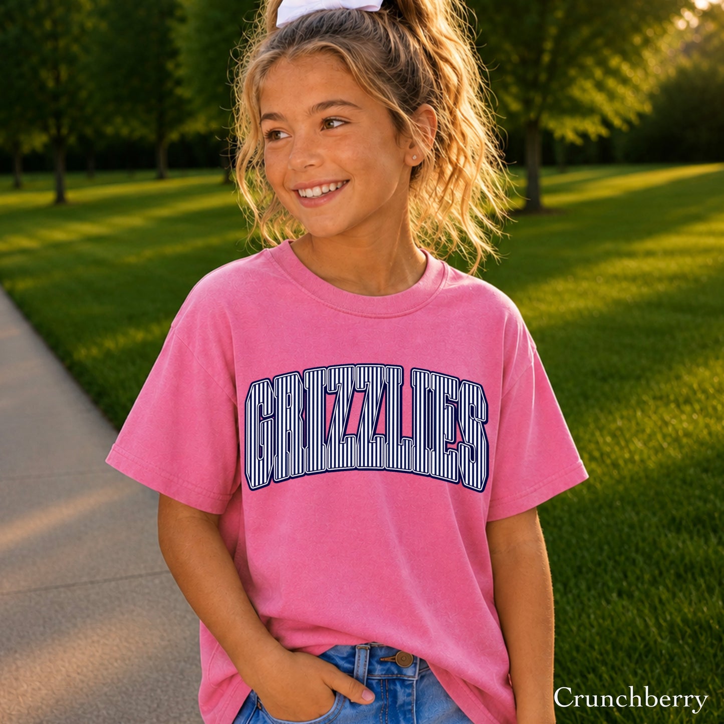Grizzlies Youth Comfort Color T-Shirt