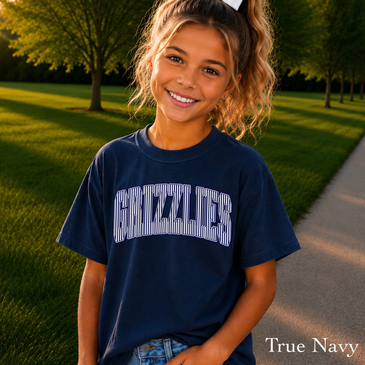 Grizzlies Youth Comfort Color T-Shirt
