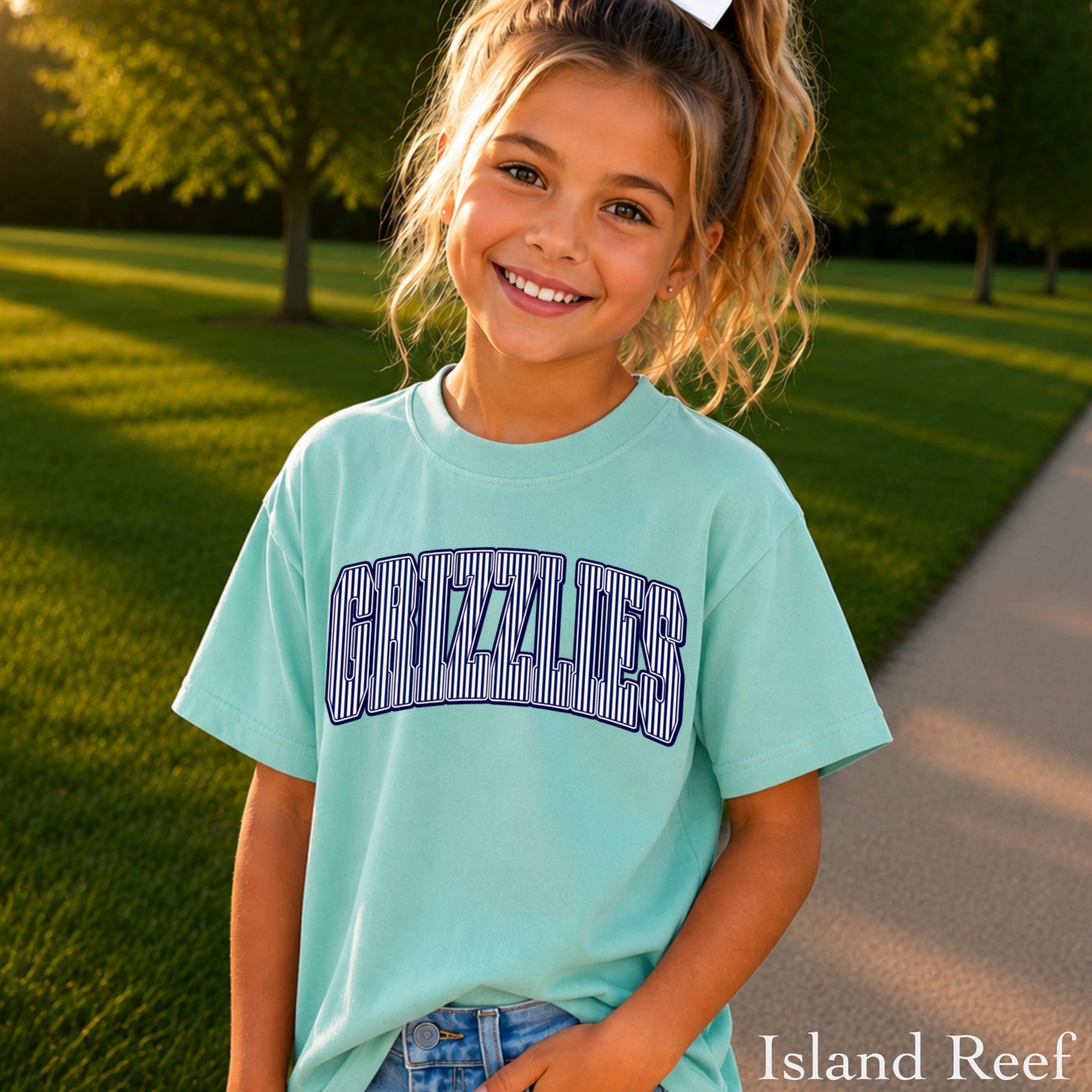 Grizzlies Youth Comfort Color T-Shirt