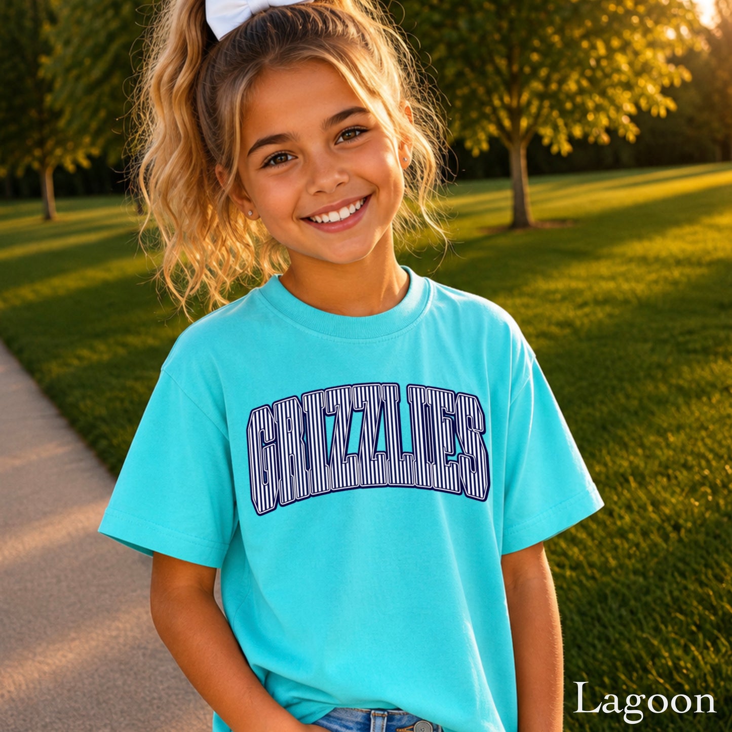 Grizzlies Youth Comfort Color T-Shirt