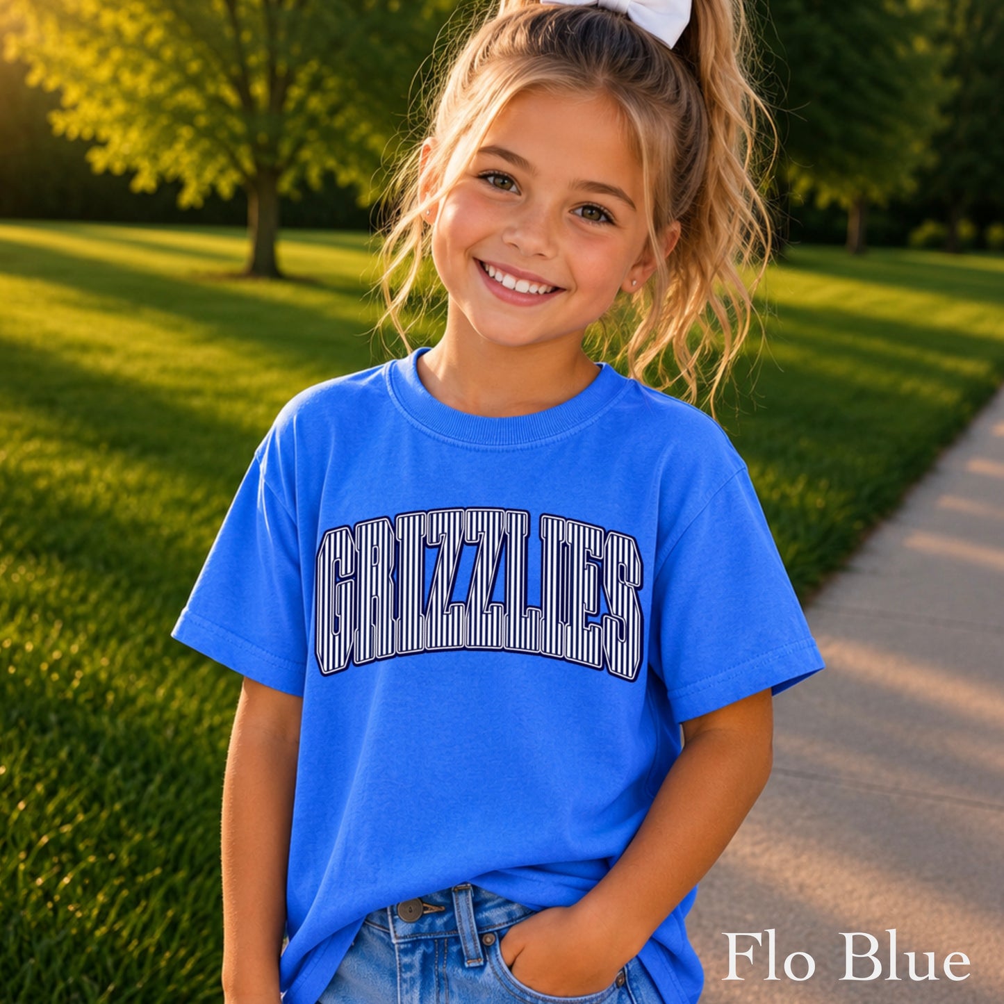 Grizzlies Youth Comfort Color T-Shirt