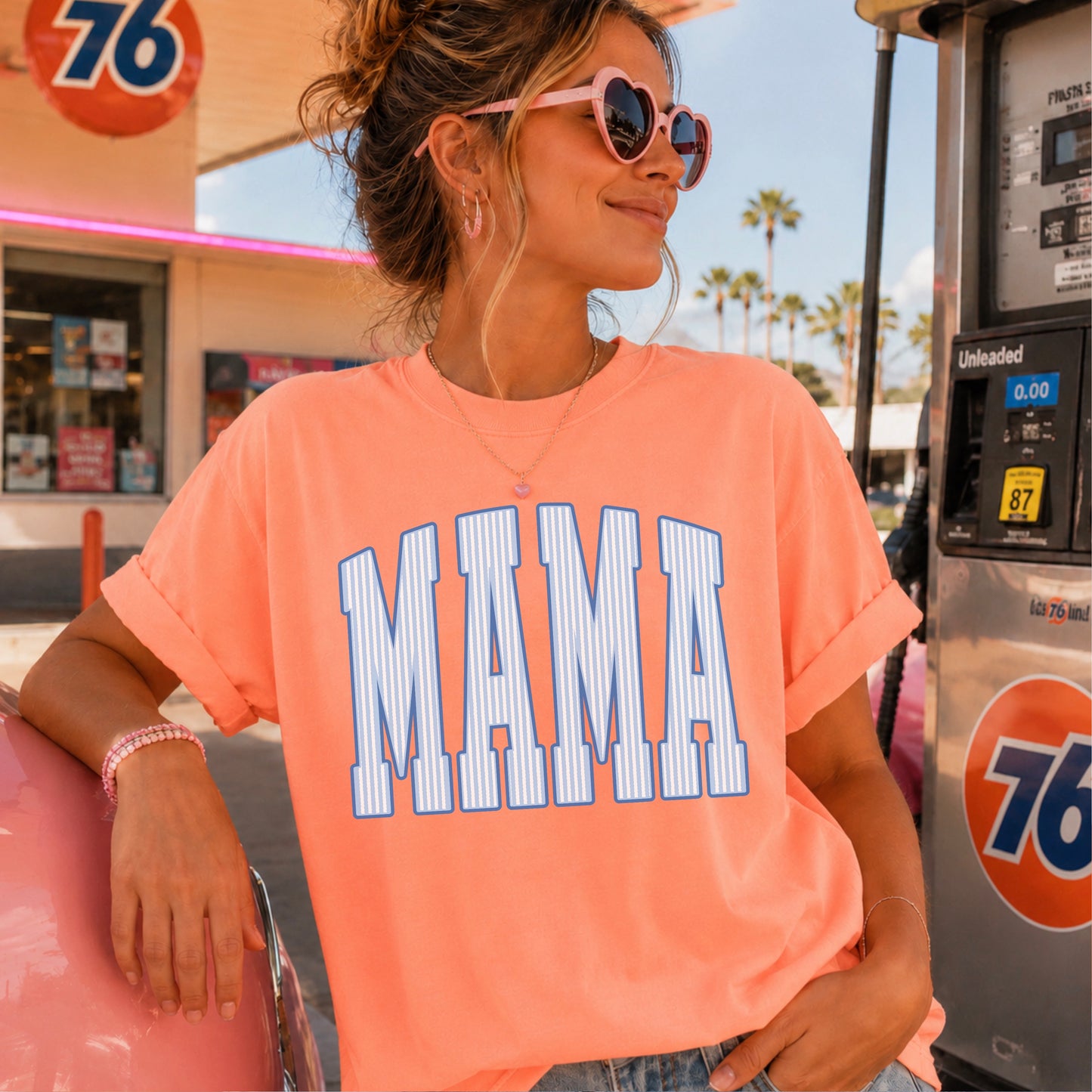 Mama Comfort Color Graphic Tee