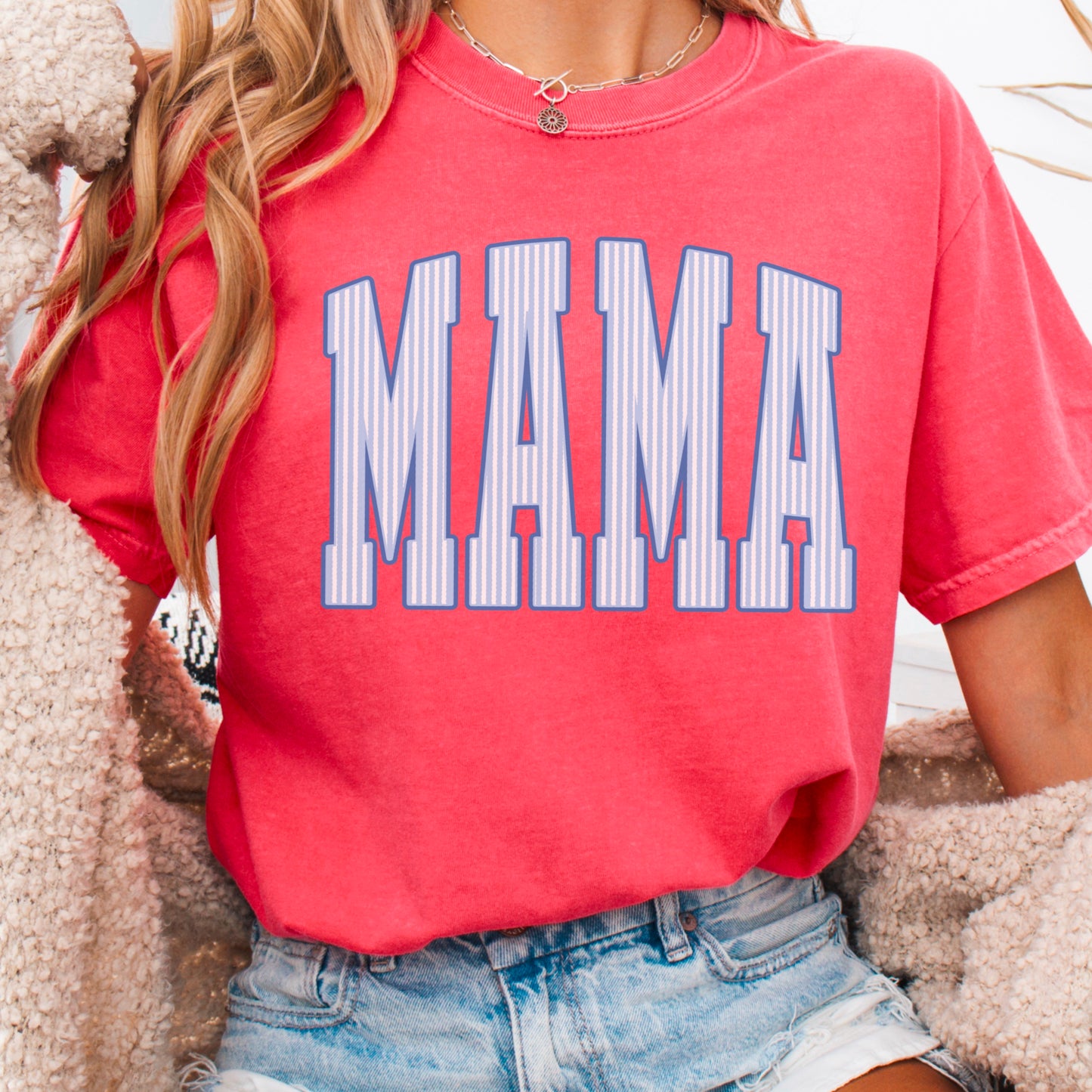 Mama Comfort Color Graphic Tee