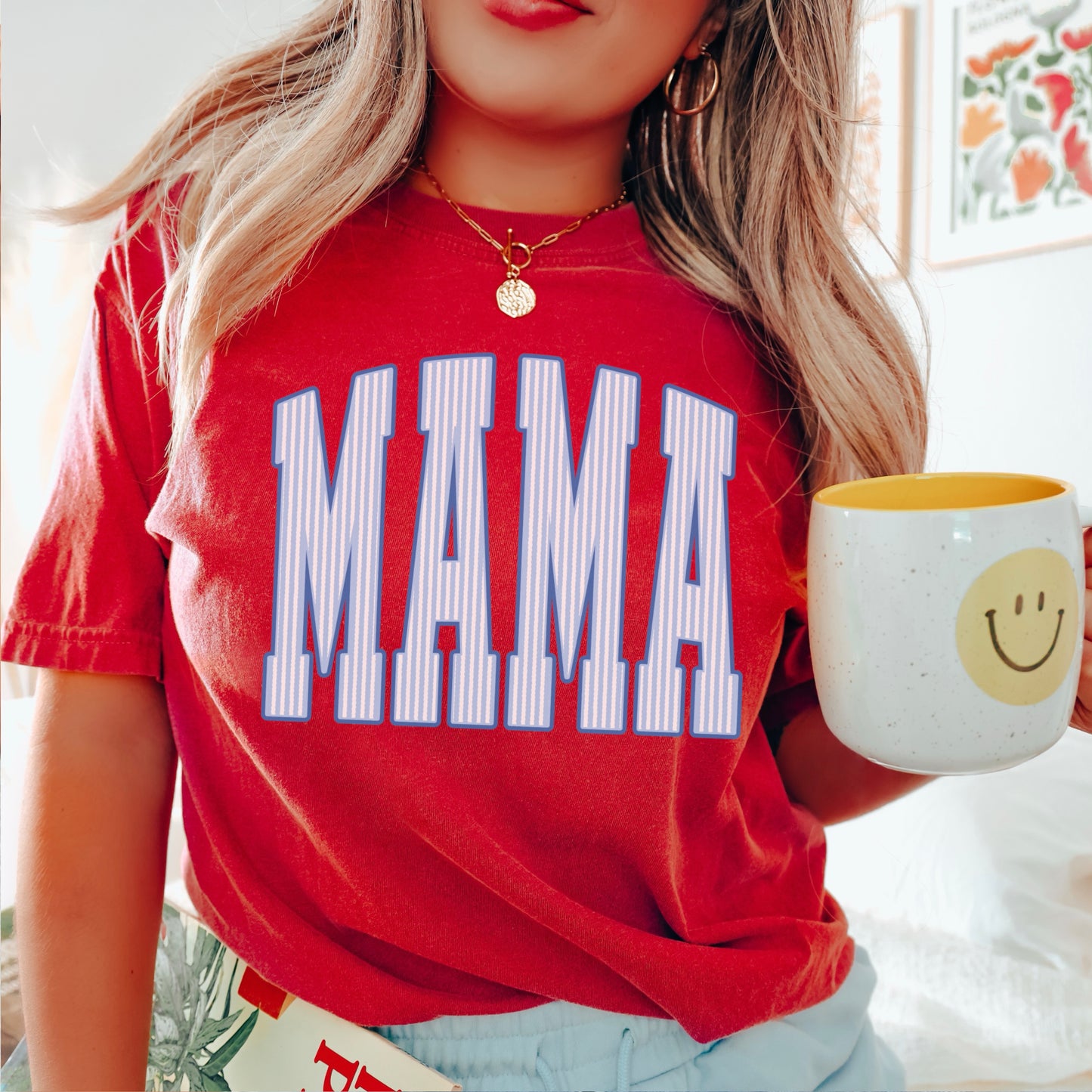 Mama Comfort Color Graphic Tee