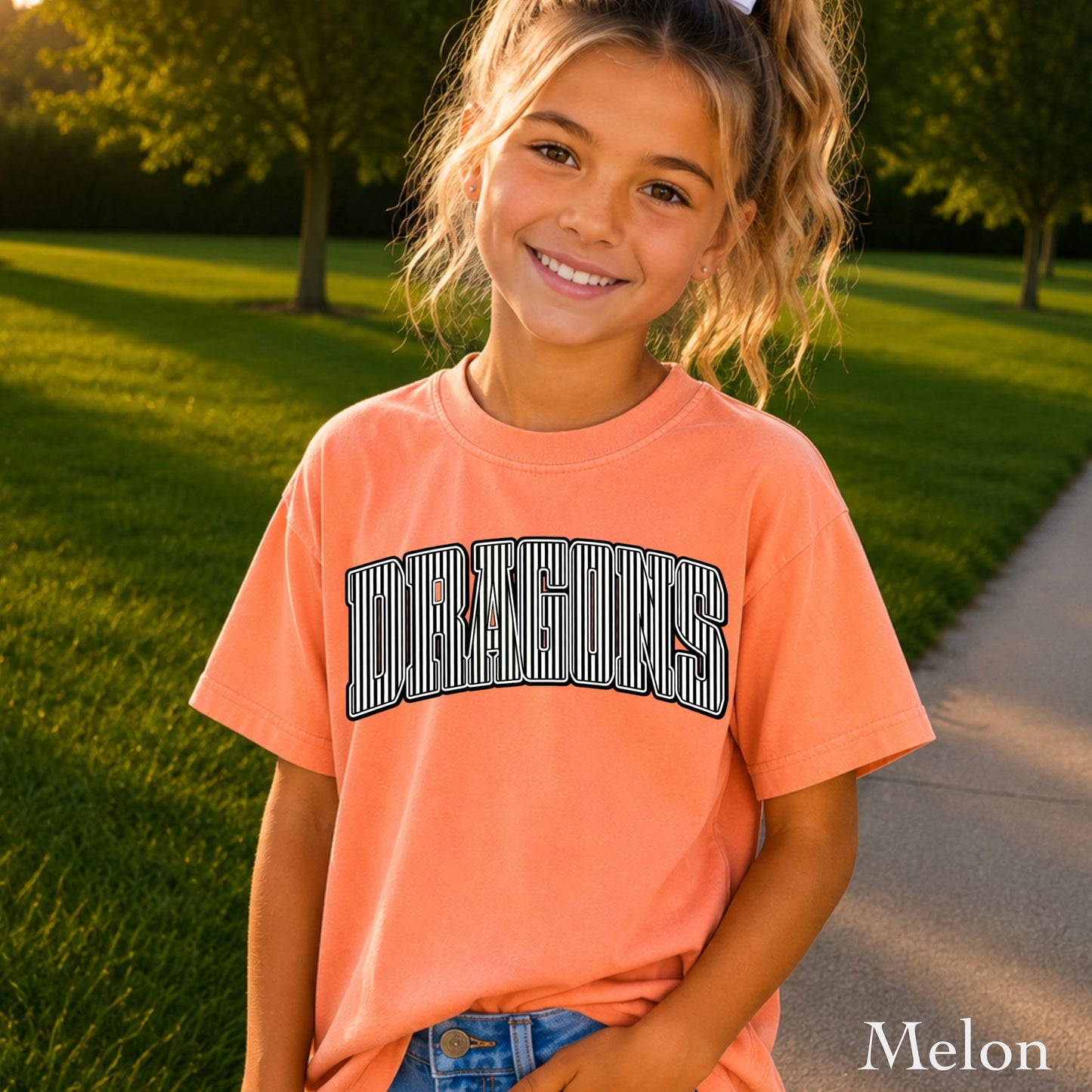 Dragons Youth Comfort Color T-Shirt