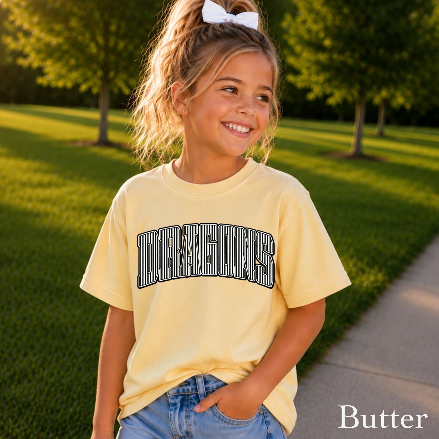 Dragons Youth Comfort Color T-Shirt