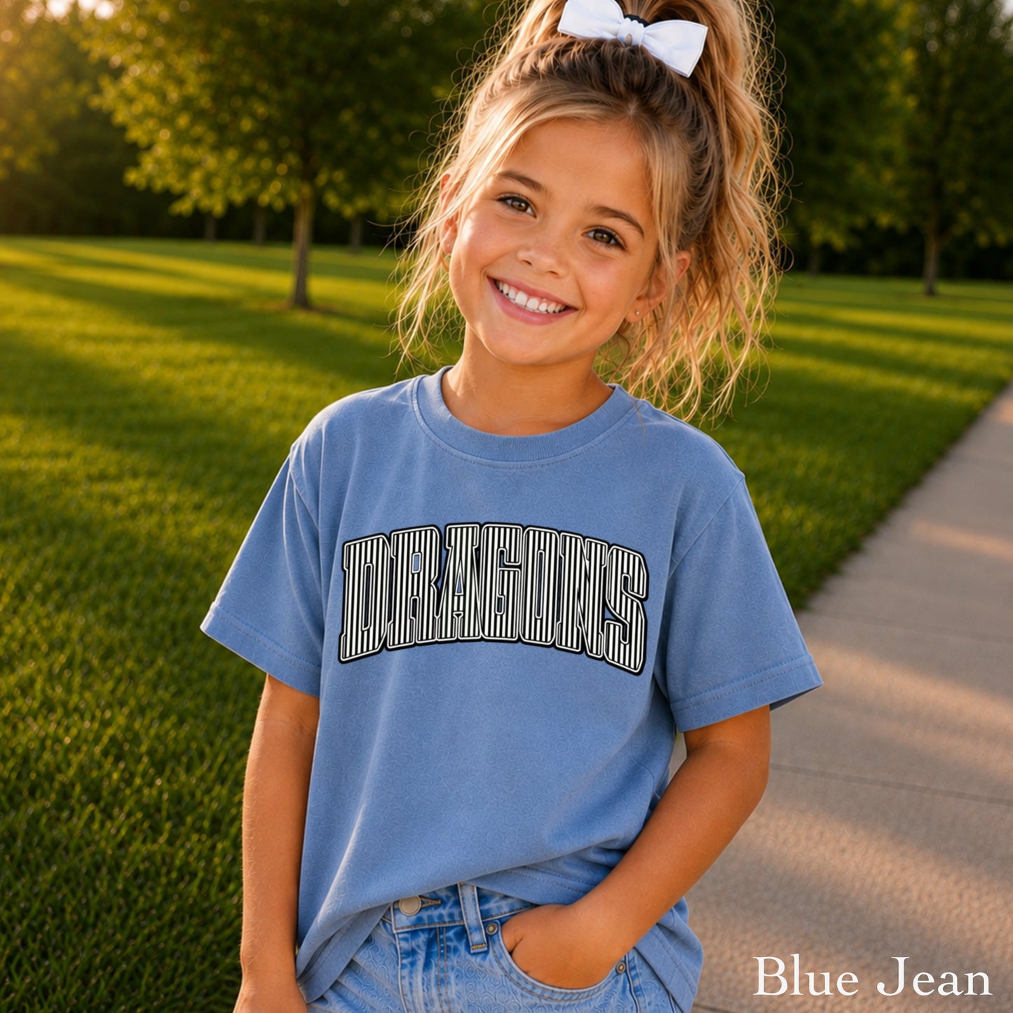 Dragons Youth Comfort Color T-Shirt