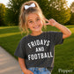 Fridays And Football Youth Comfort Color T-Shirt